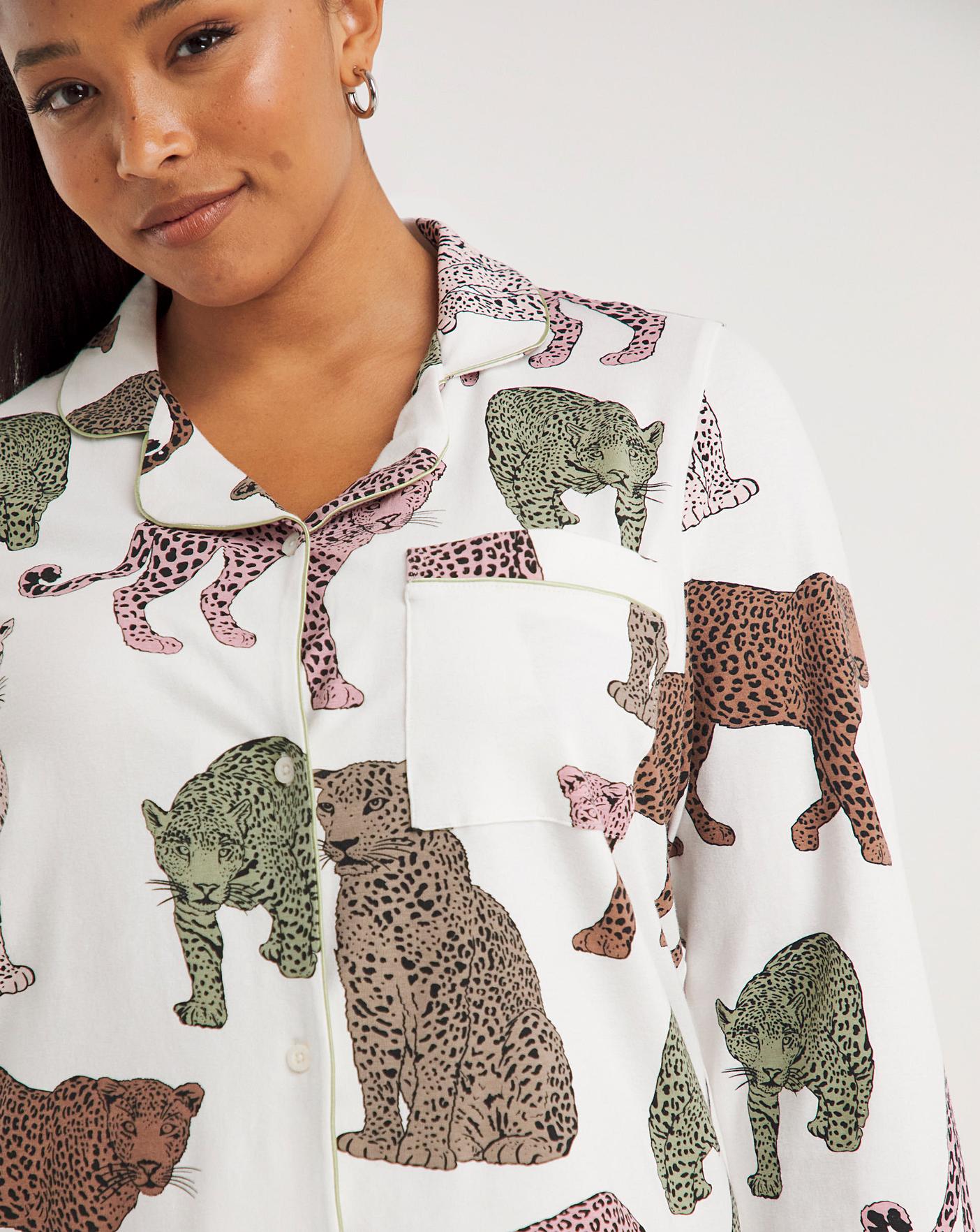 animal print button up shirt