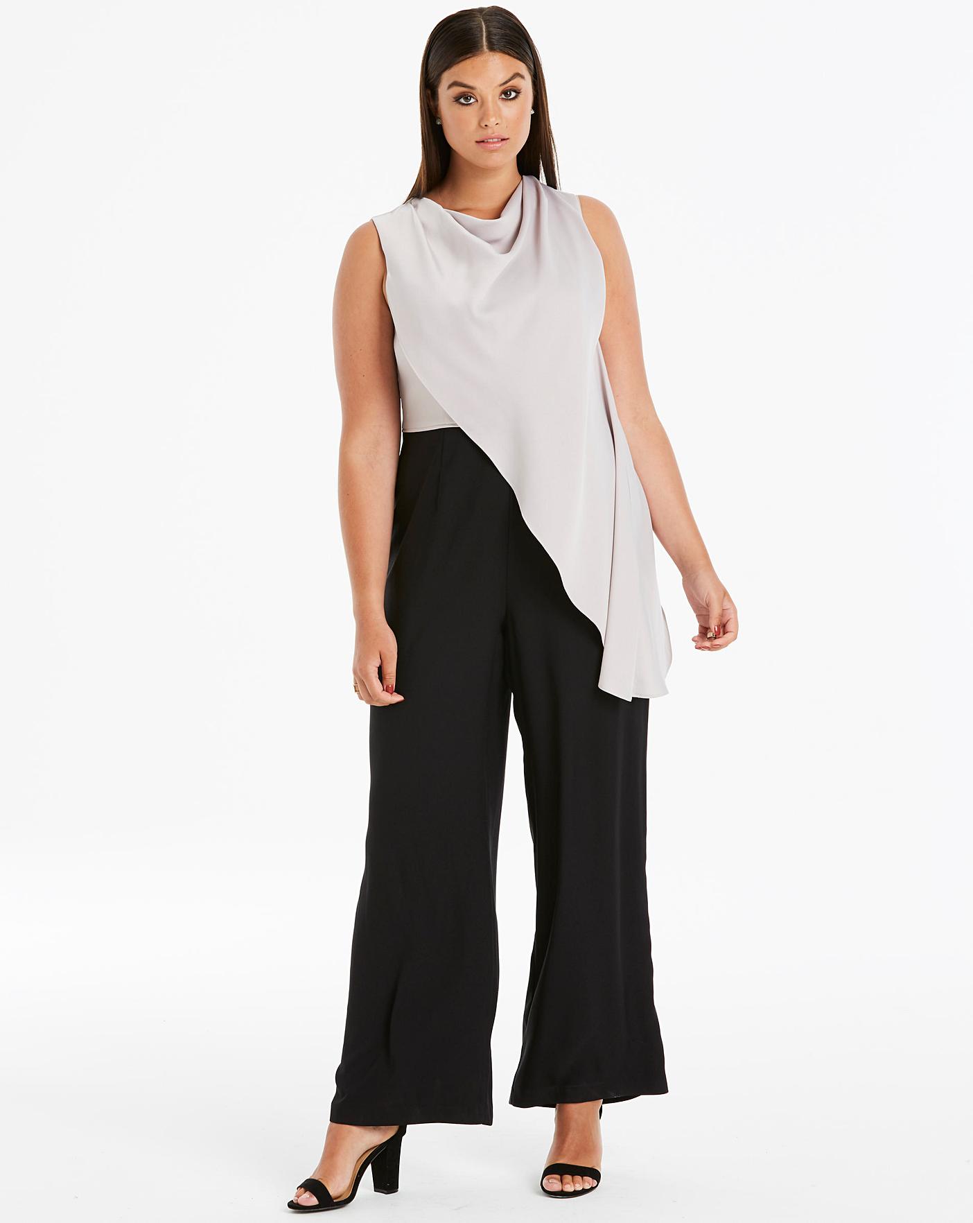 rosie colour block jumpsuit