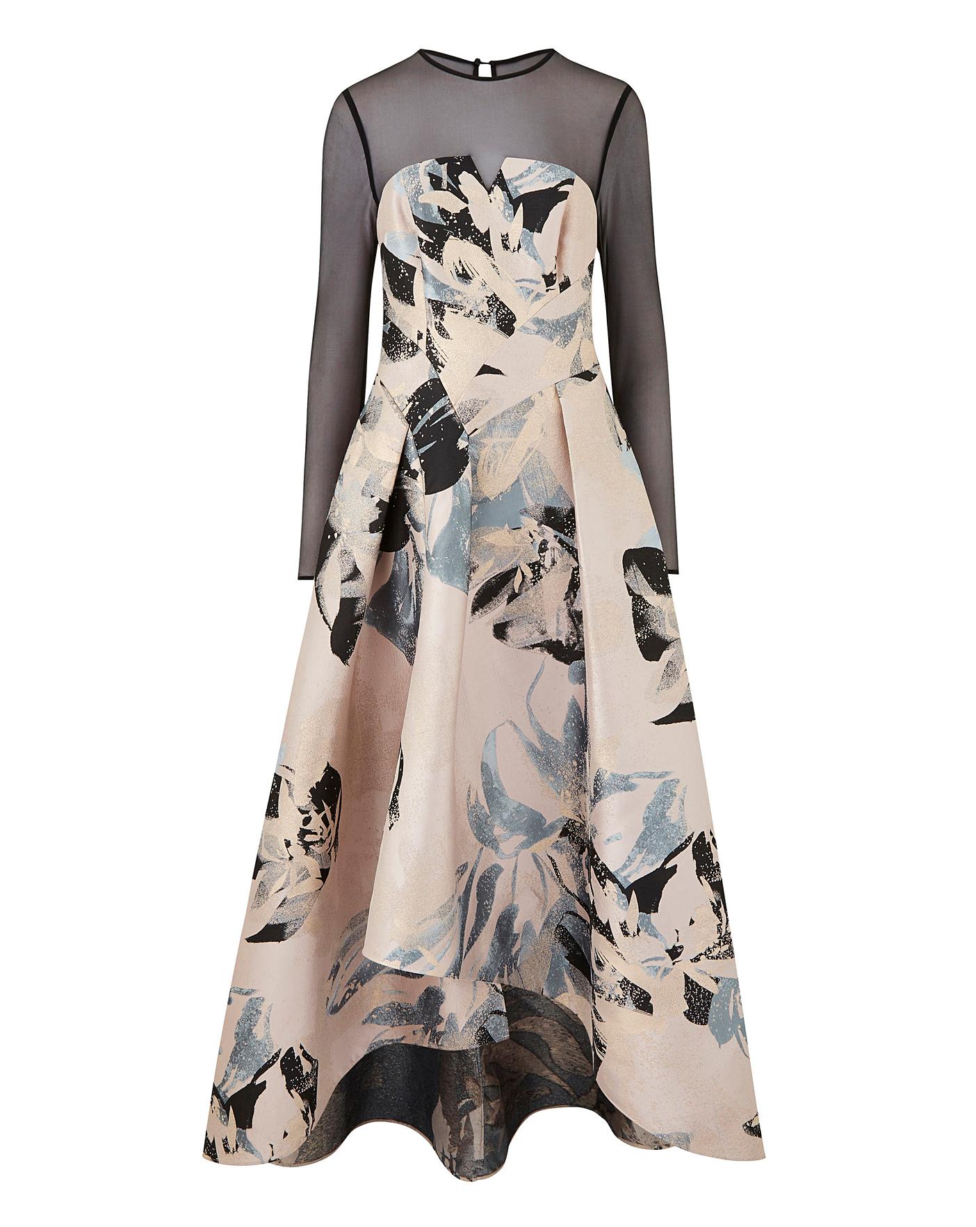 coast ena jacquard dress