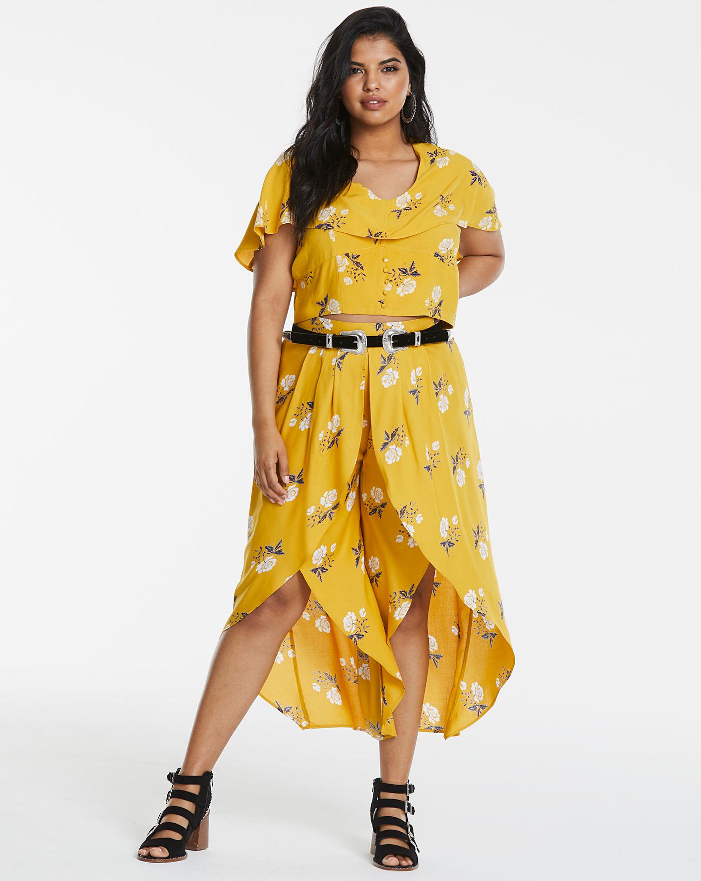 koovs yellow dress