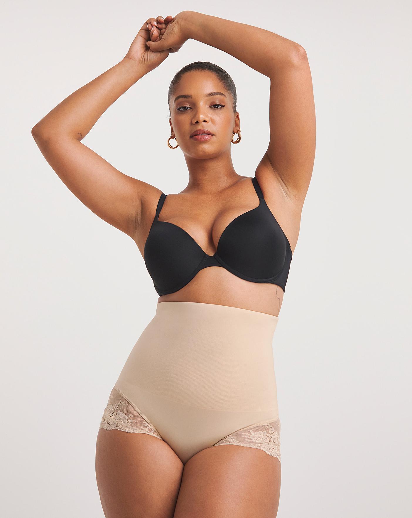 Maidenform TAME YOUR TUMMY SHAPING BRIEF FIRM CONTROL - Shapewear - nude  lace/nude 