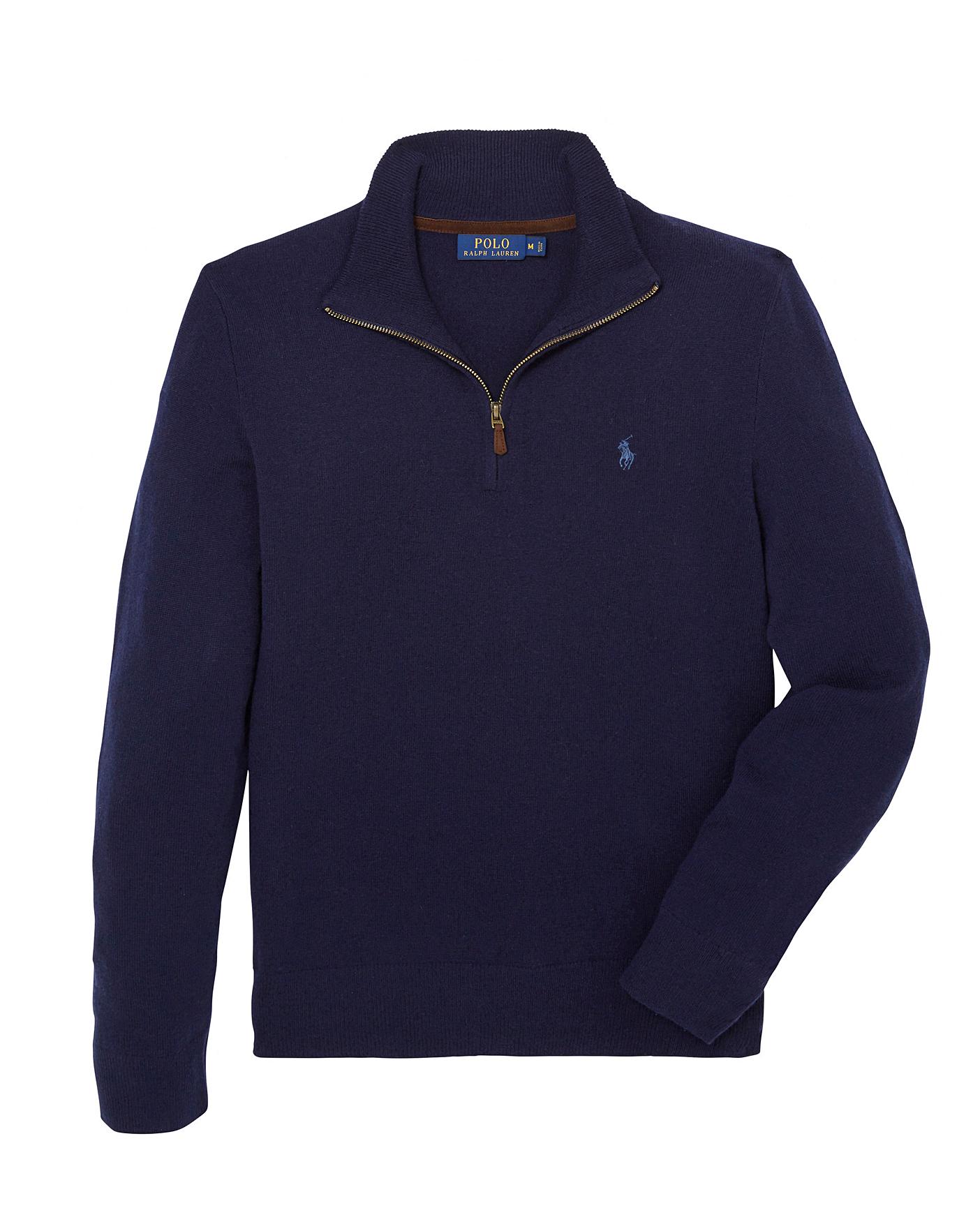 ralph lauren jumper zip