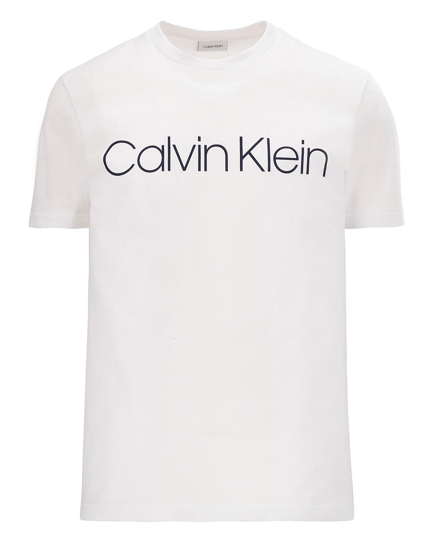 Calvin Klein Logo T Shirt Sale Online, 54% OFF | campingcanyelles.com