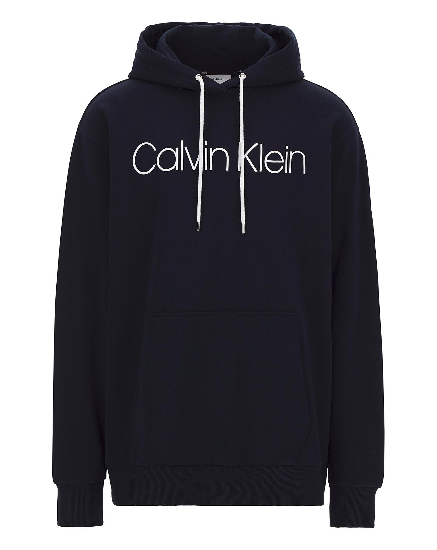 calvin klein navy hoodie