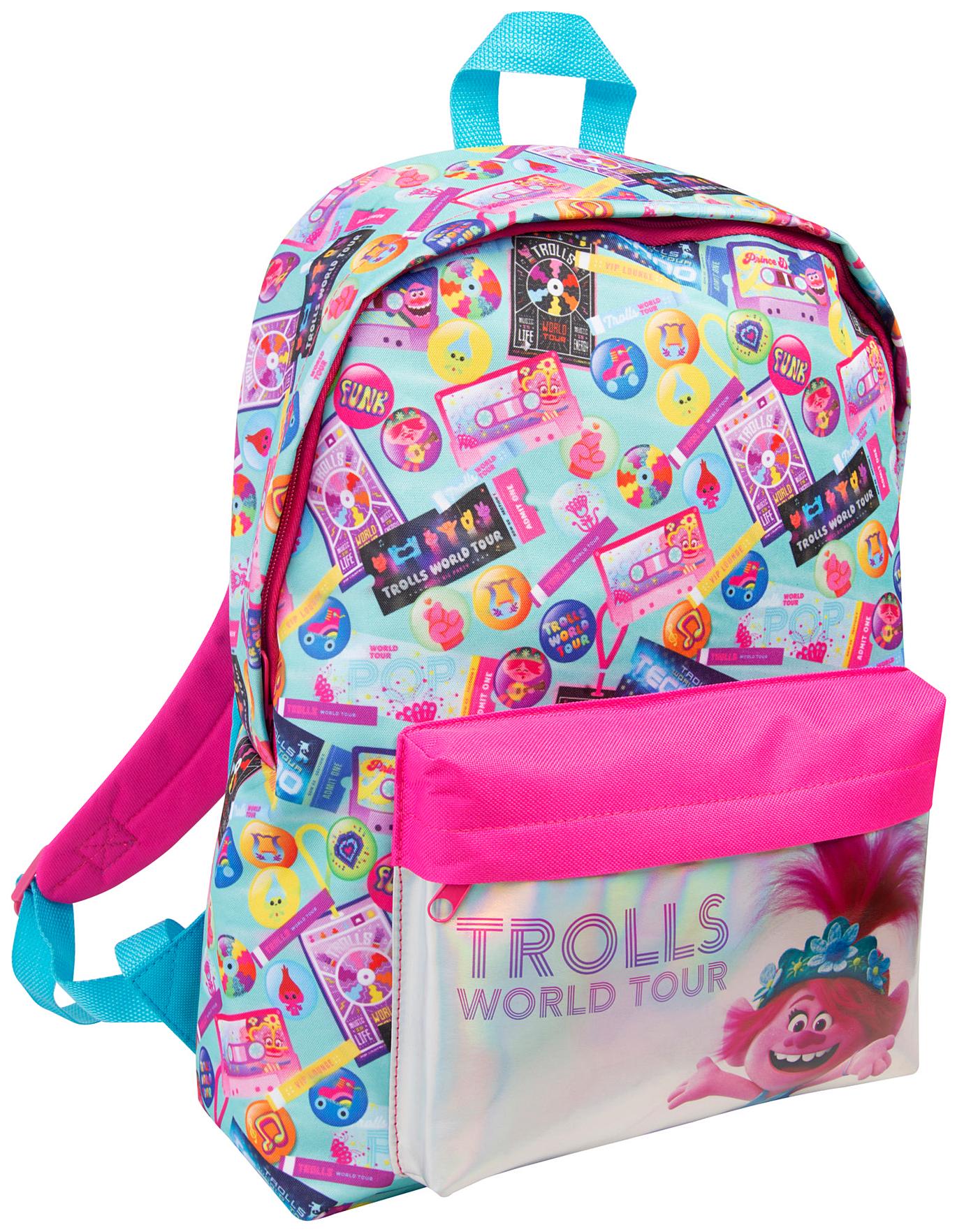DreamWorks Trolls World Tour Backpack J D Williams