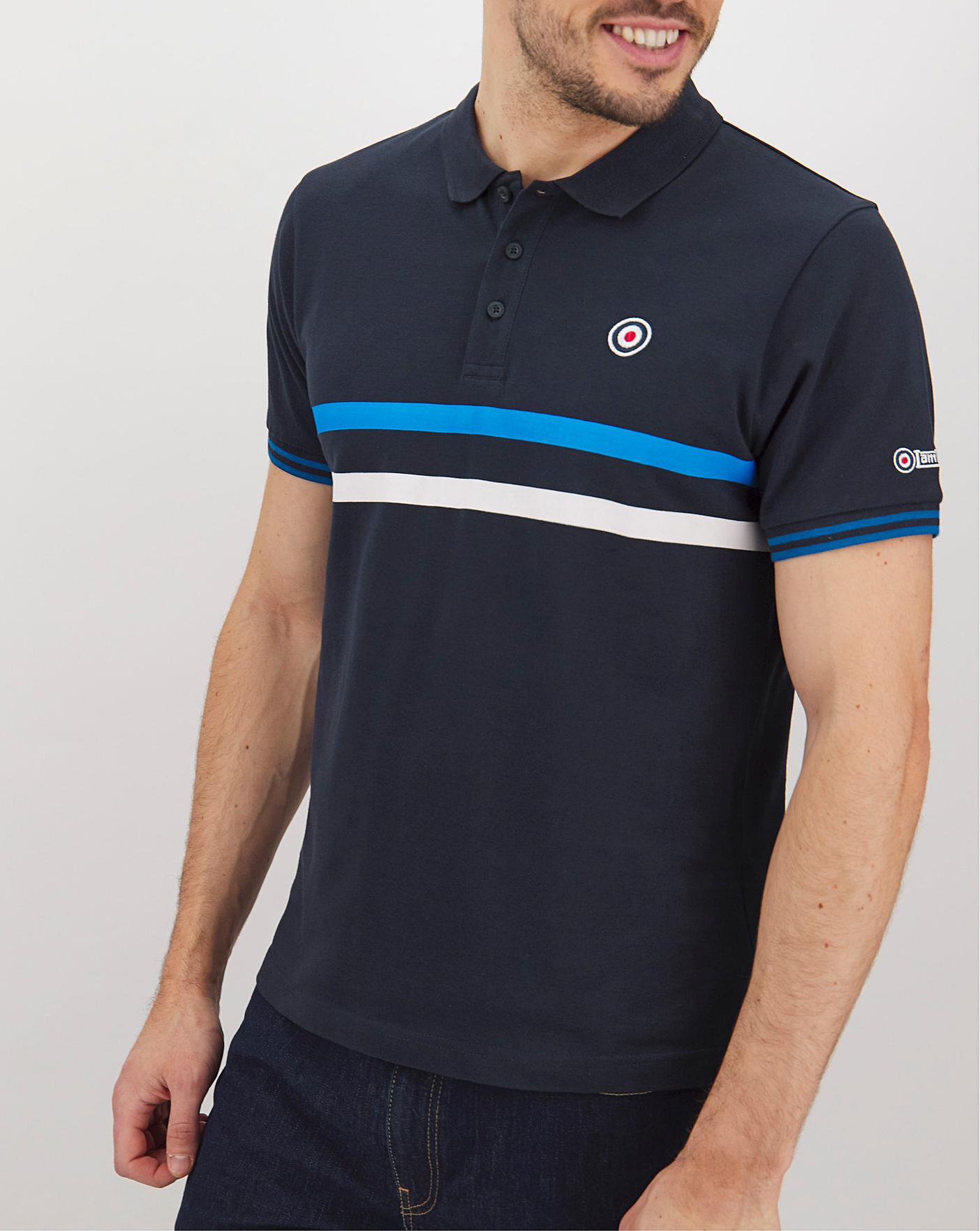 lambretta long sleeve polo