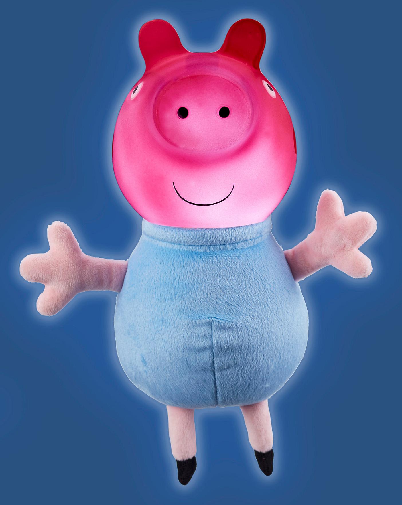 peppa pig talking glow george