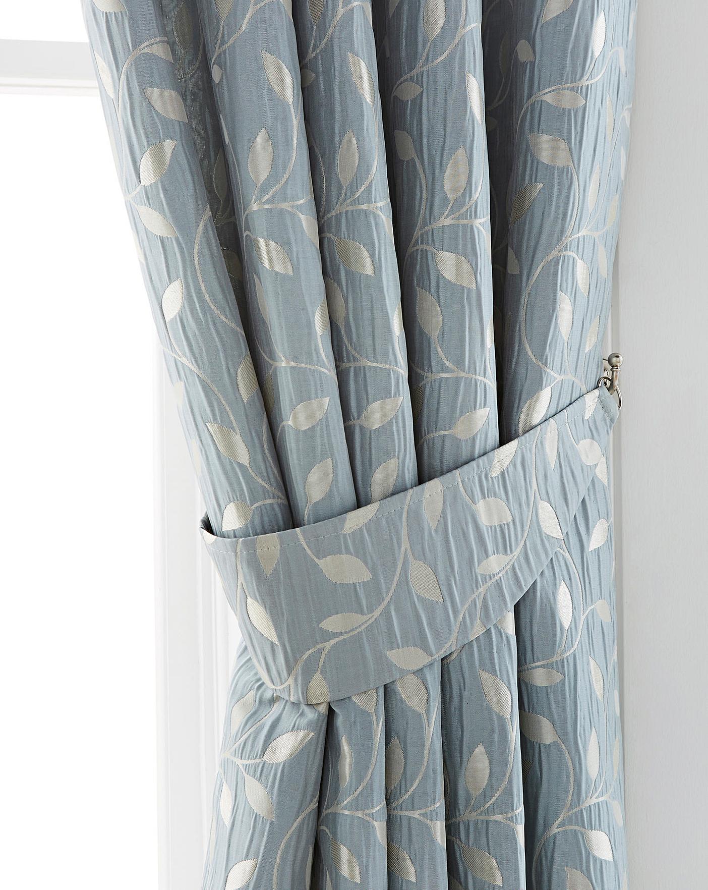 Leaf Trail Jaquard Tie Backs Ambrose Wilson