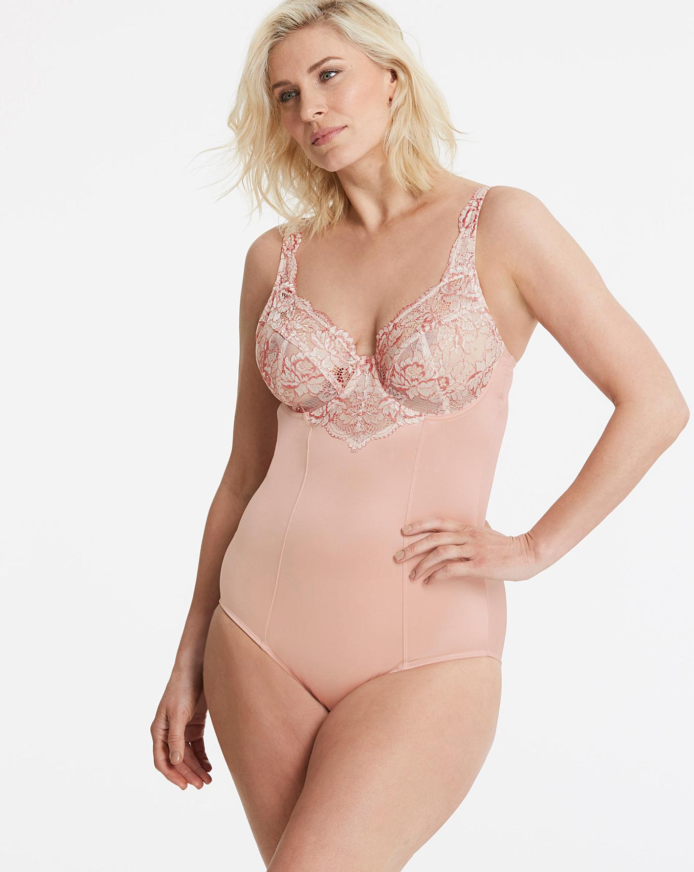 Ella Lace Firm Control Blush Bodyshaper Ambrose Wilson 2262