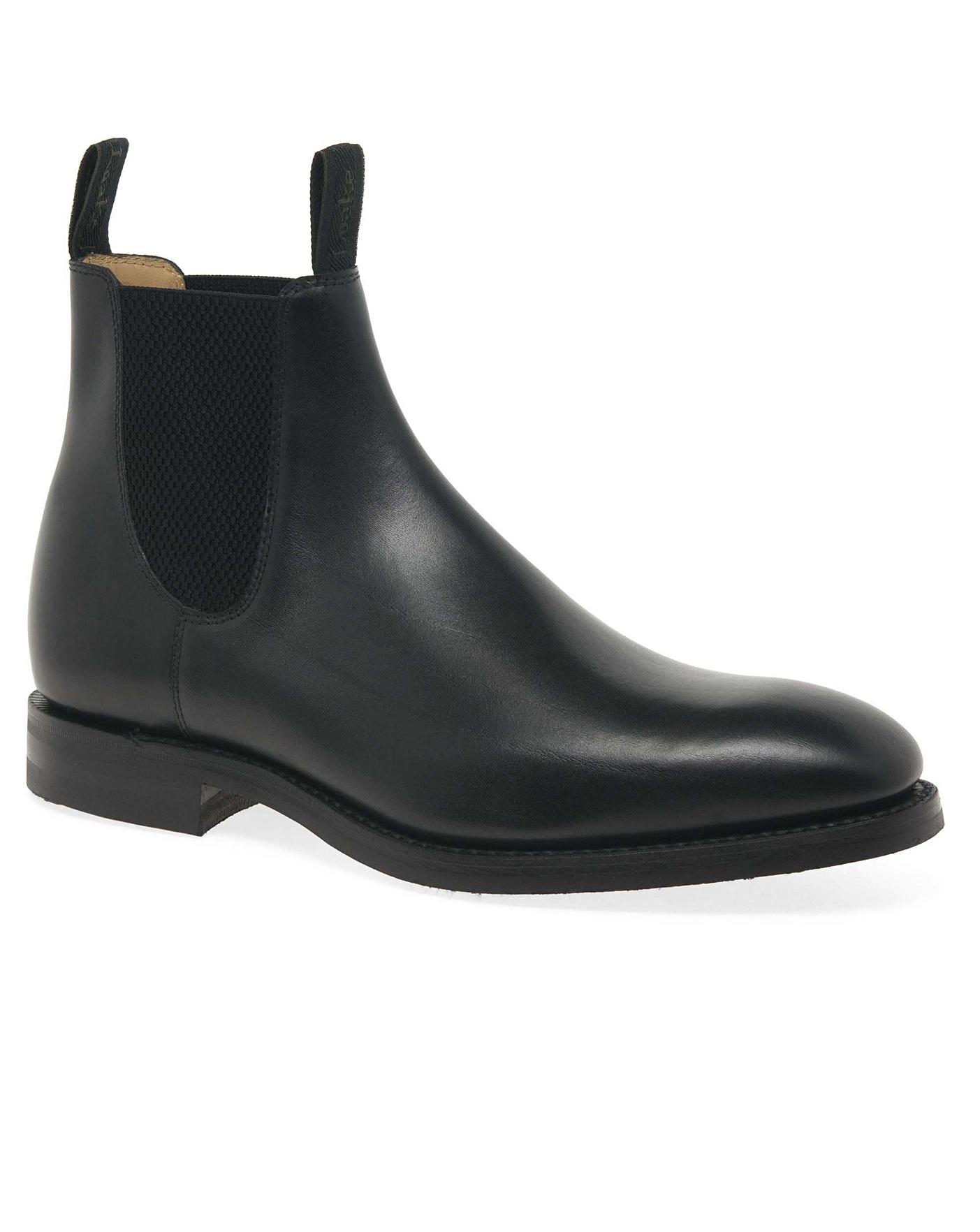 wide leather boots mens