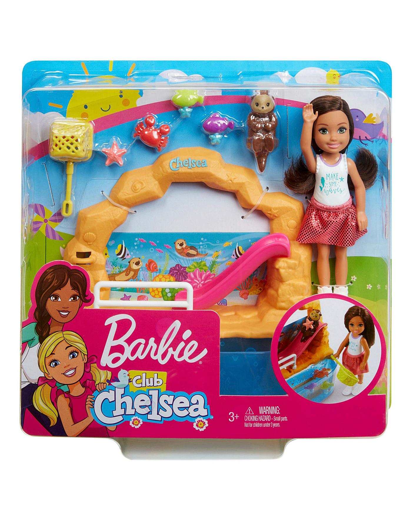barbie & chelsea bathroom playset