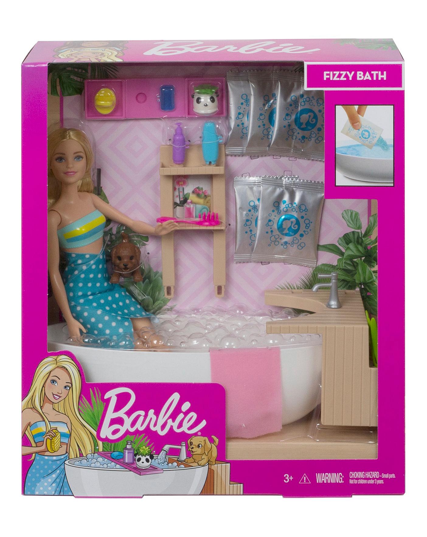 bathtime barbie