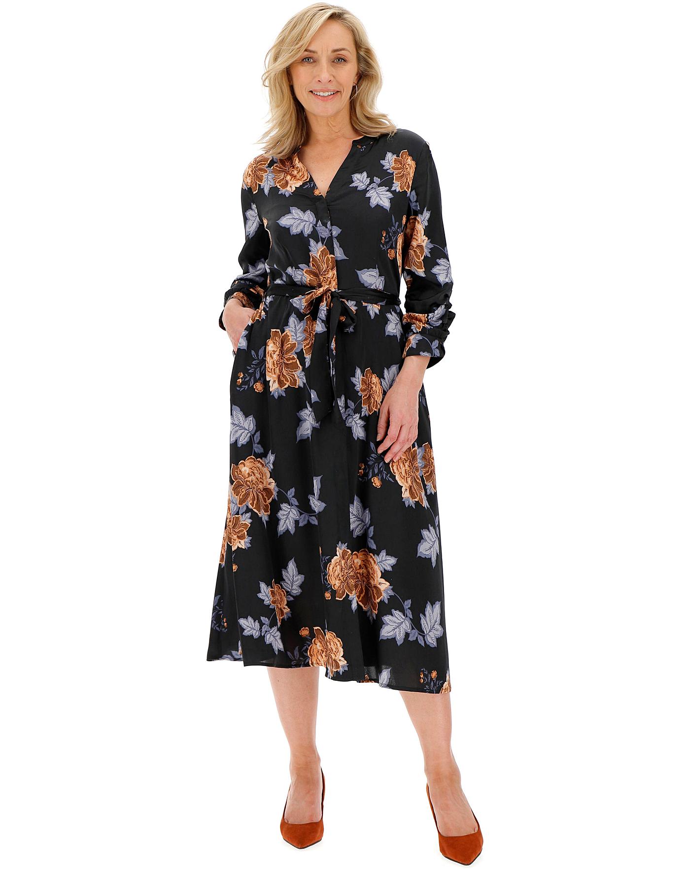 shirt dress midi length