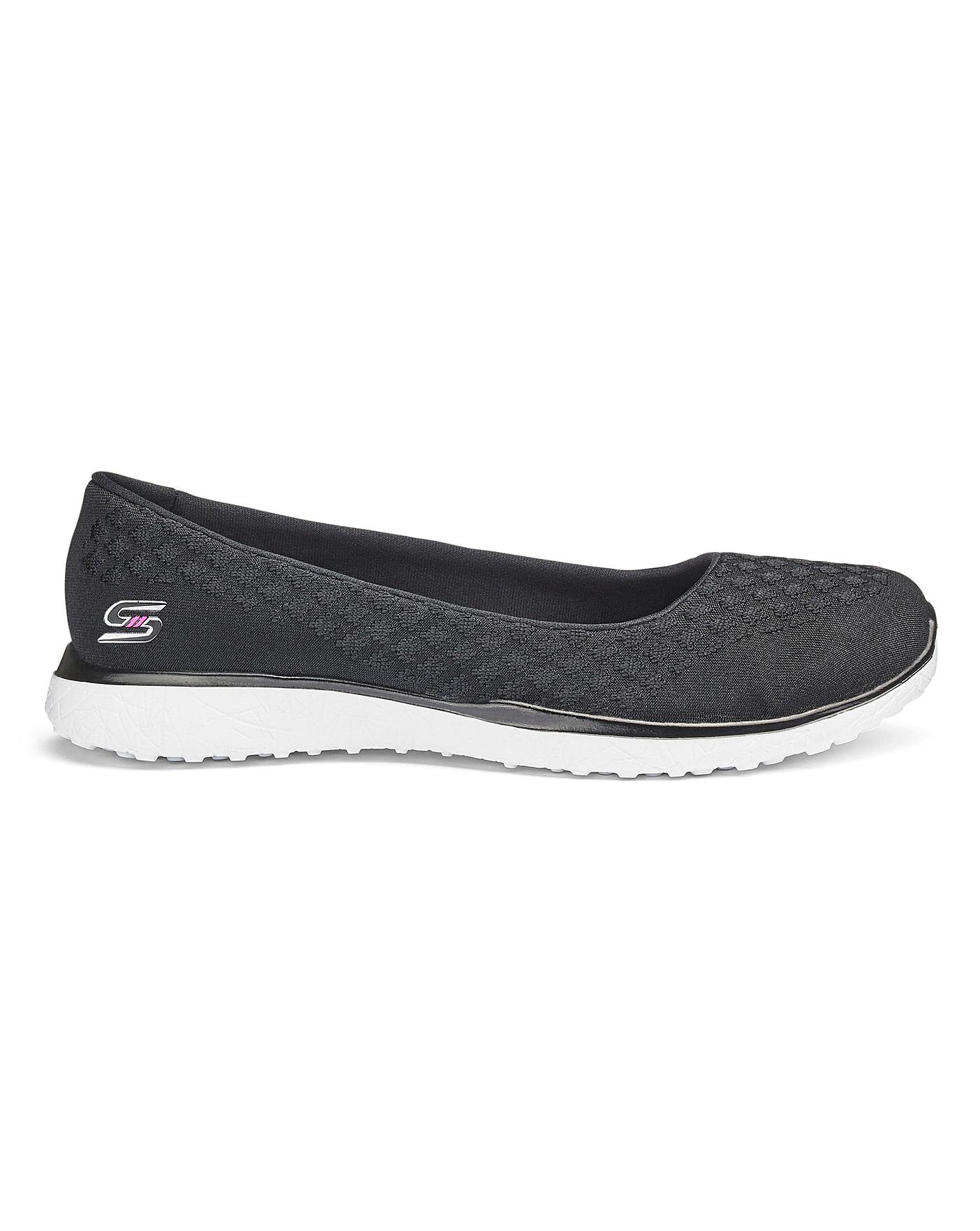 skechers microburst std fit trainers