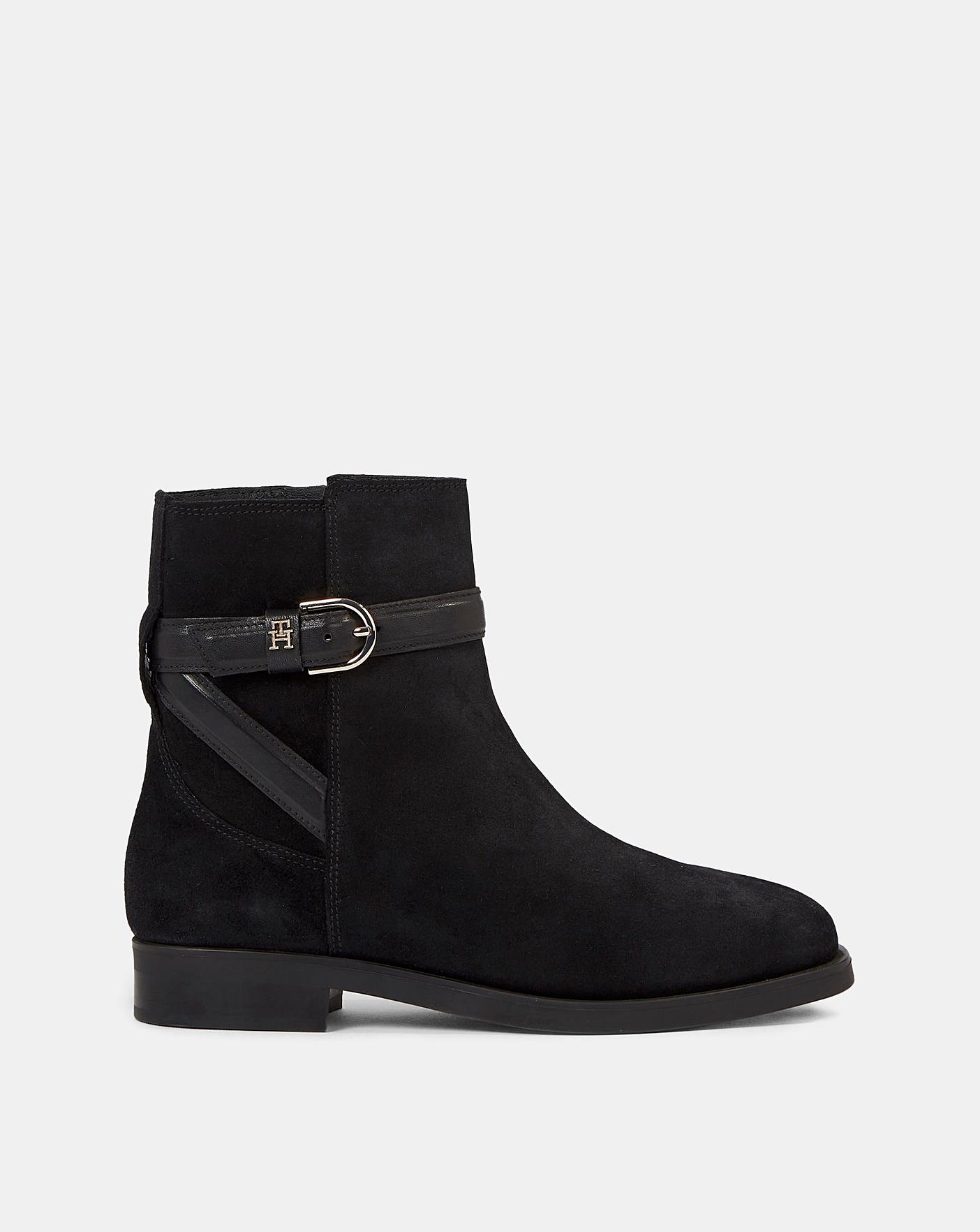 Tommy hilfiger essential suede fashion boot