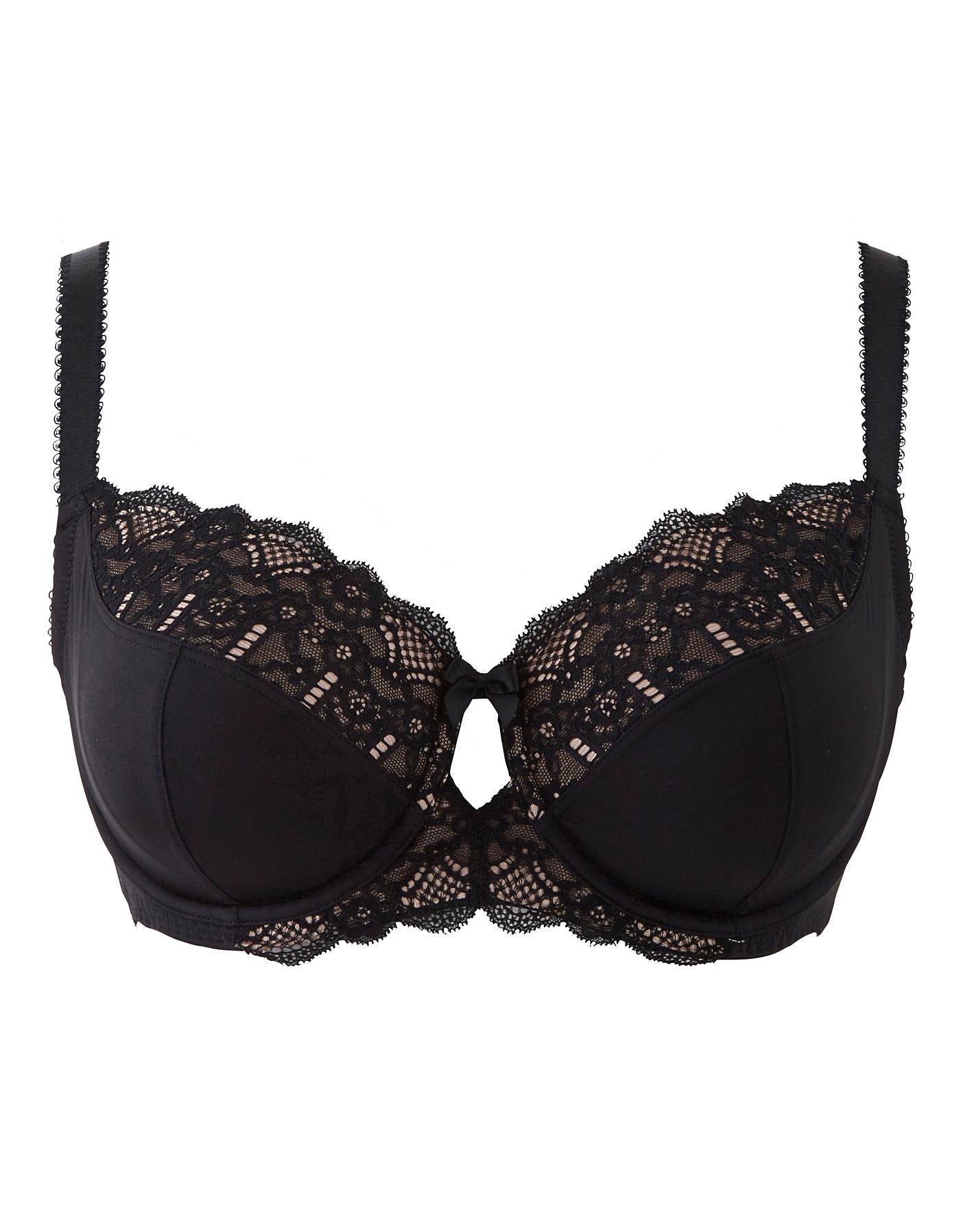 Dorina Celine Black Full Cup Bra | J D Williams