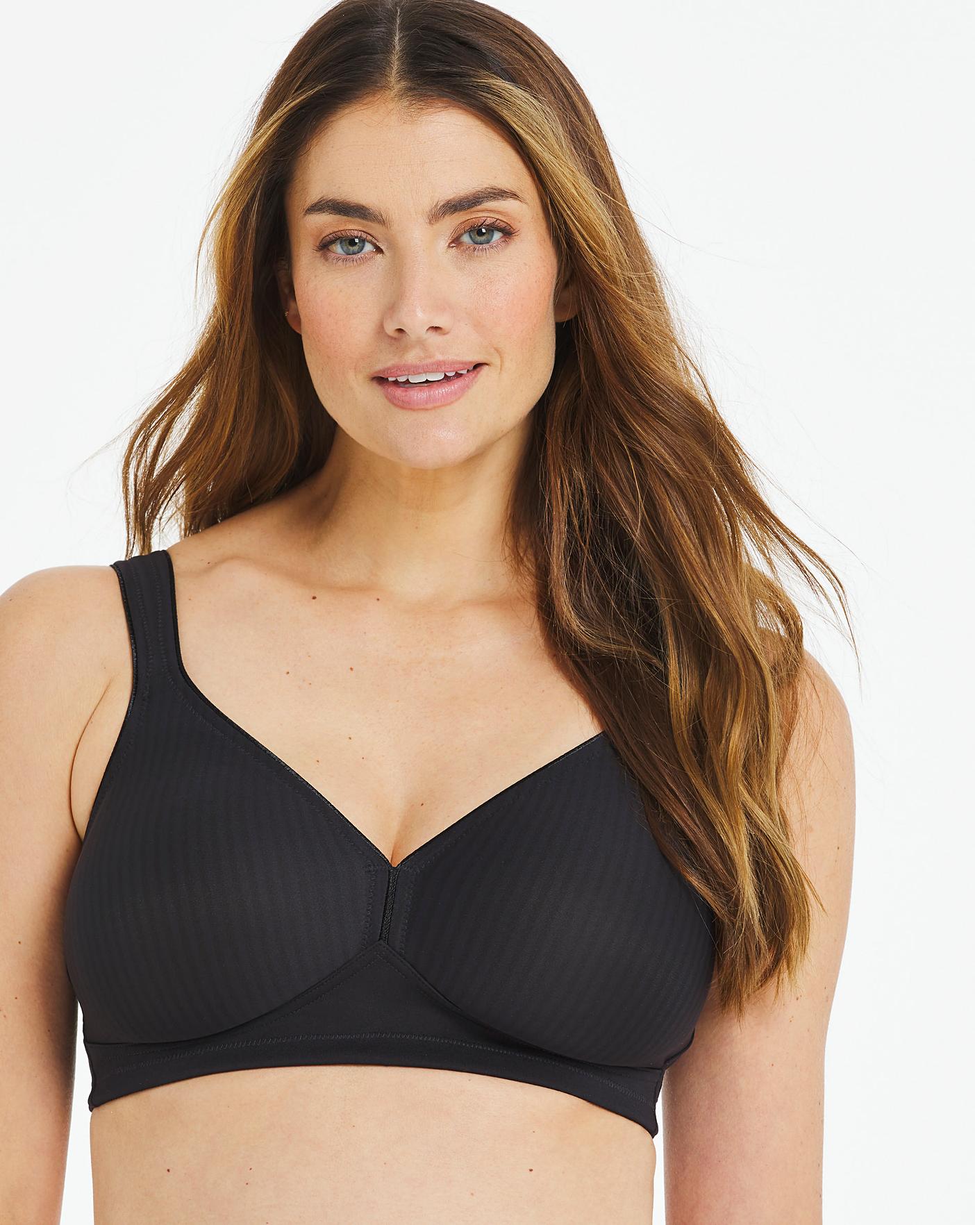 triumph modern soft cotton wired bra