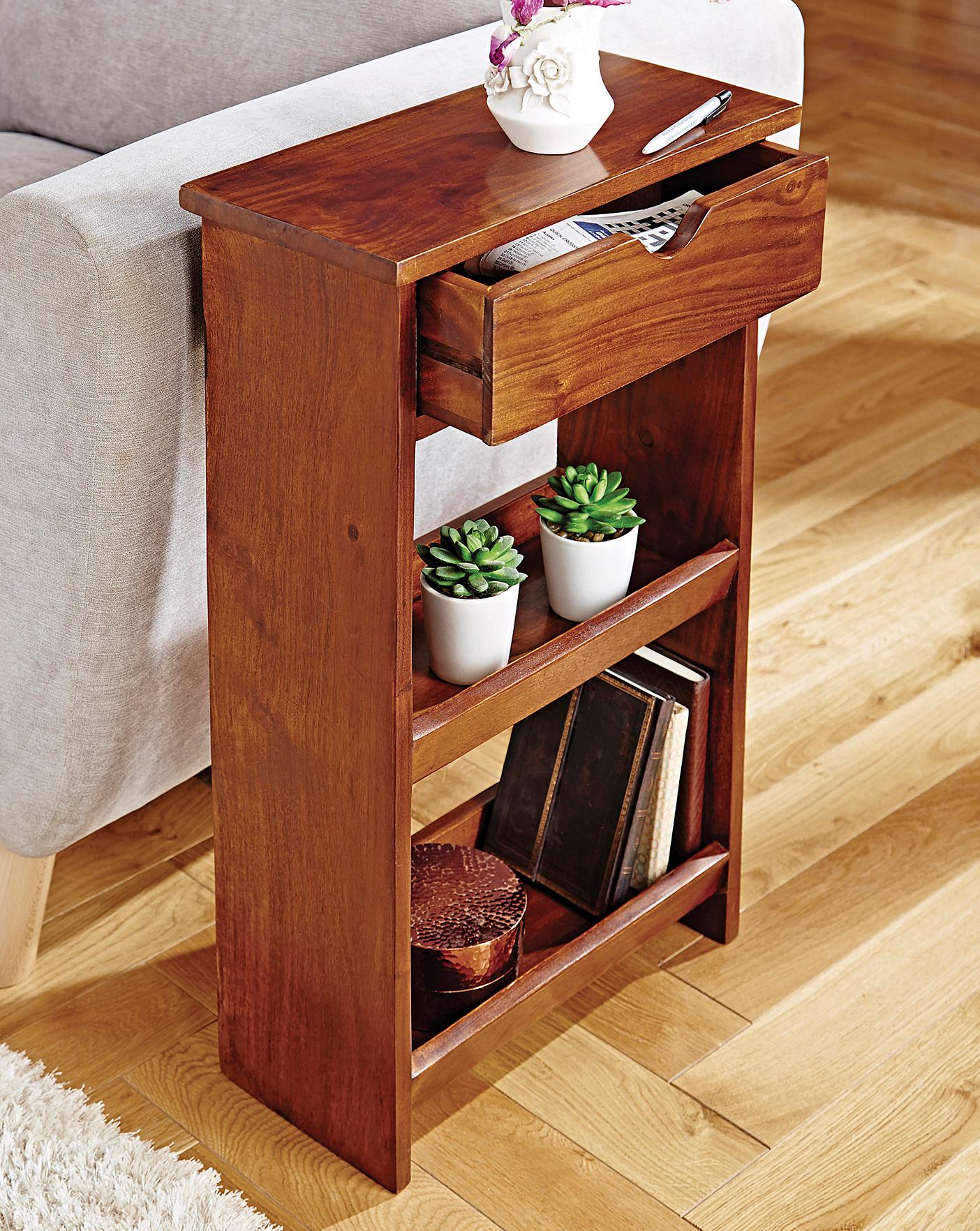 Acacia Slim Sofa Table