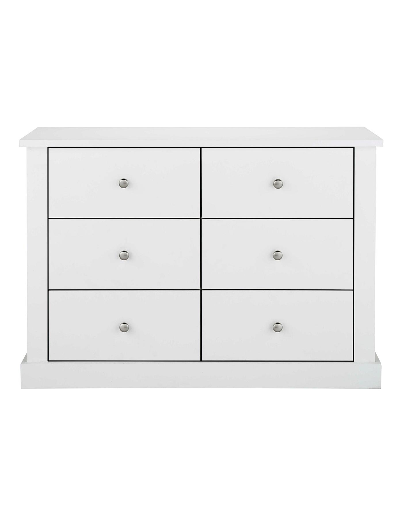 Tiverton 6 Drawer Chest Home Essentials