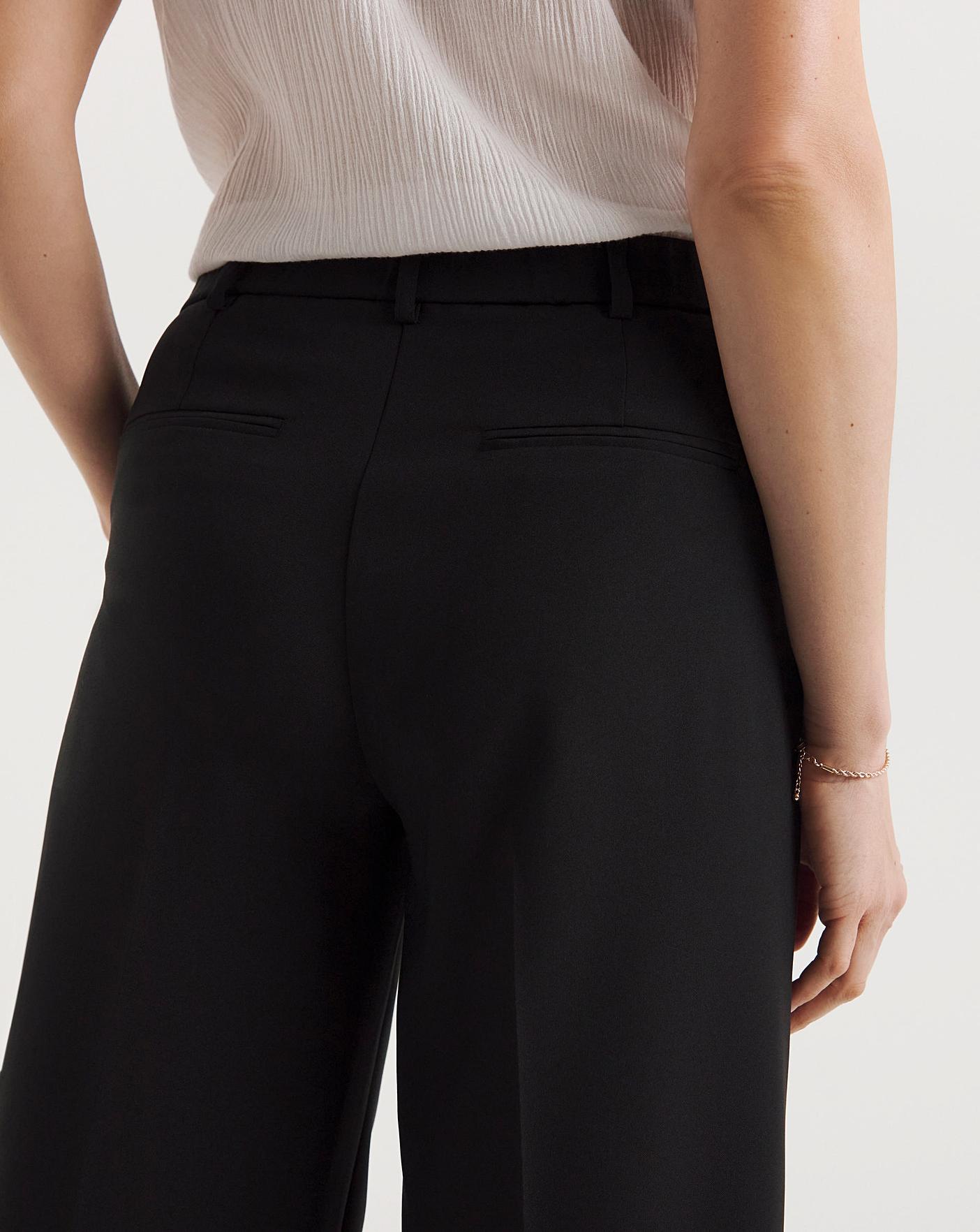 Essential Wide Leg Trousers J D Williams