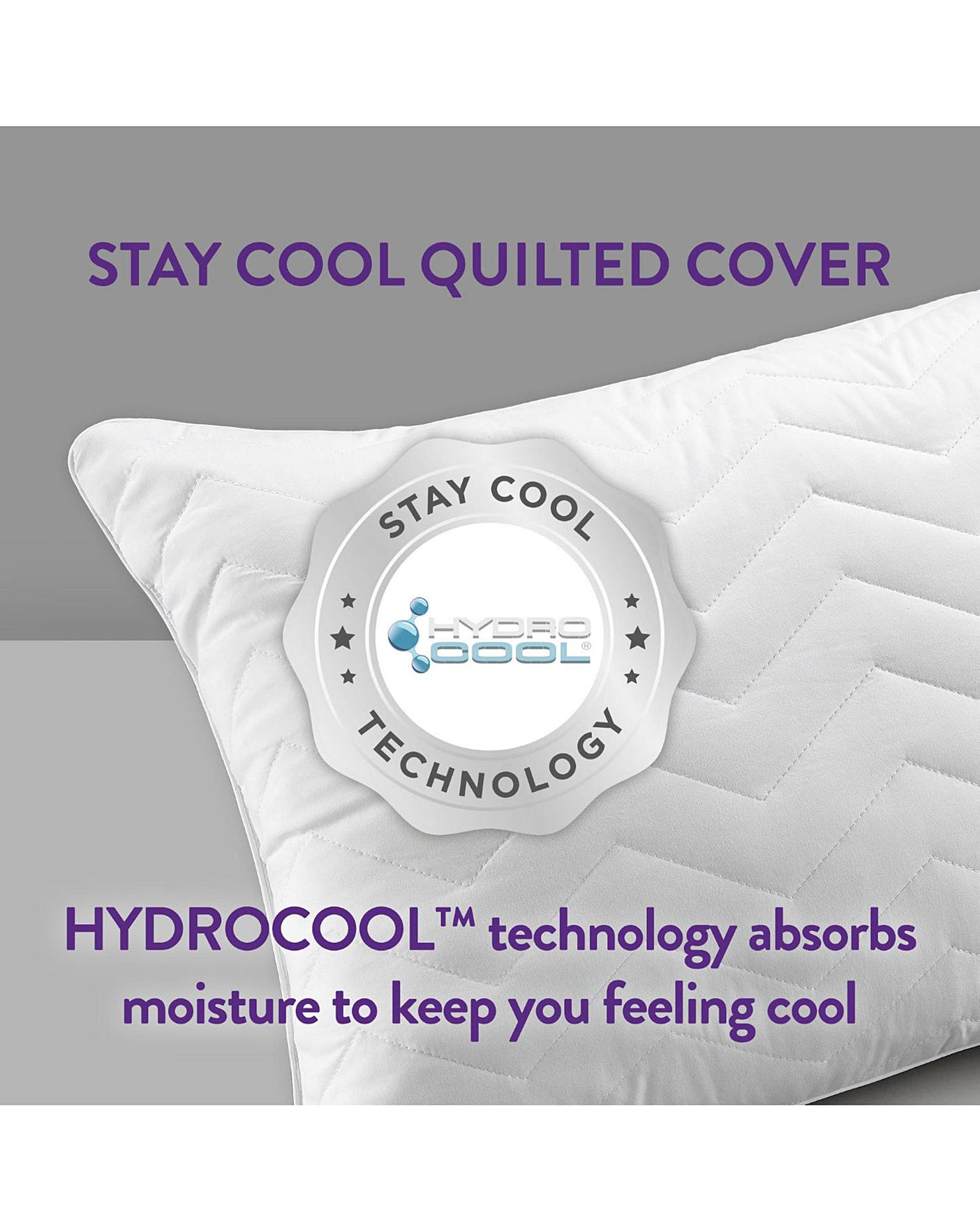 Slumberdown Luxury Cool Touch Pillow J D Williams