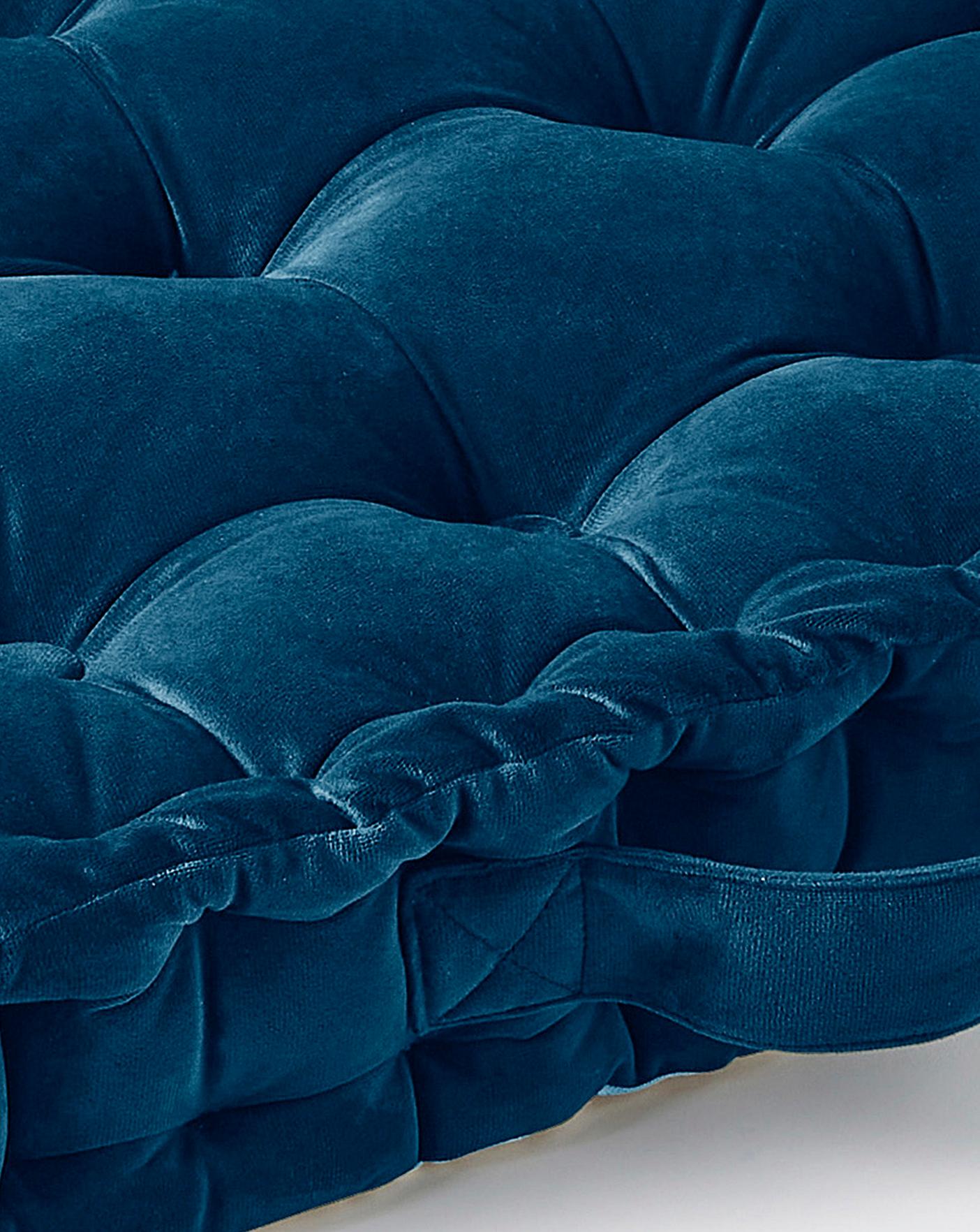 Velour Armchair Booster Cushion