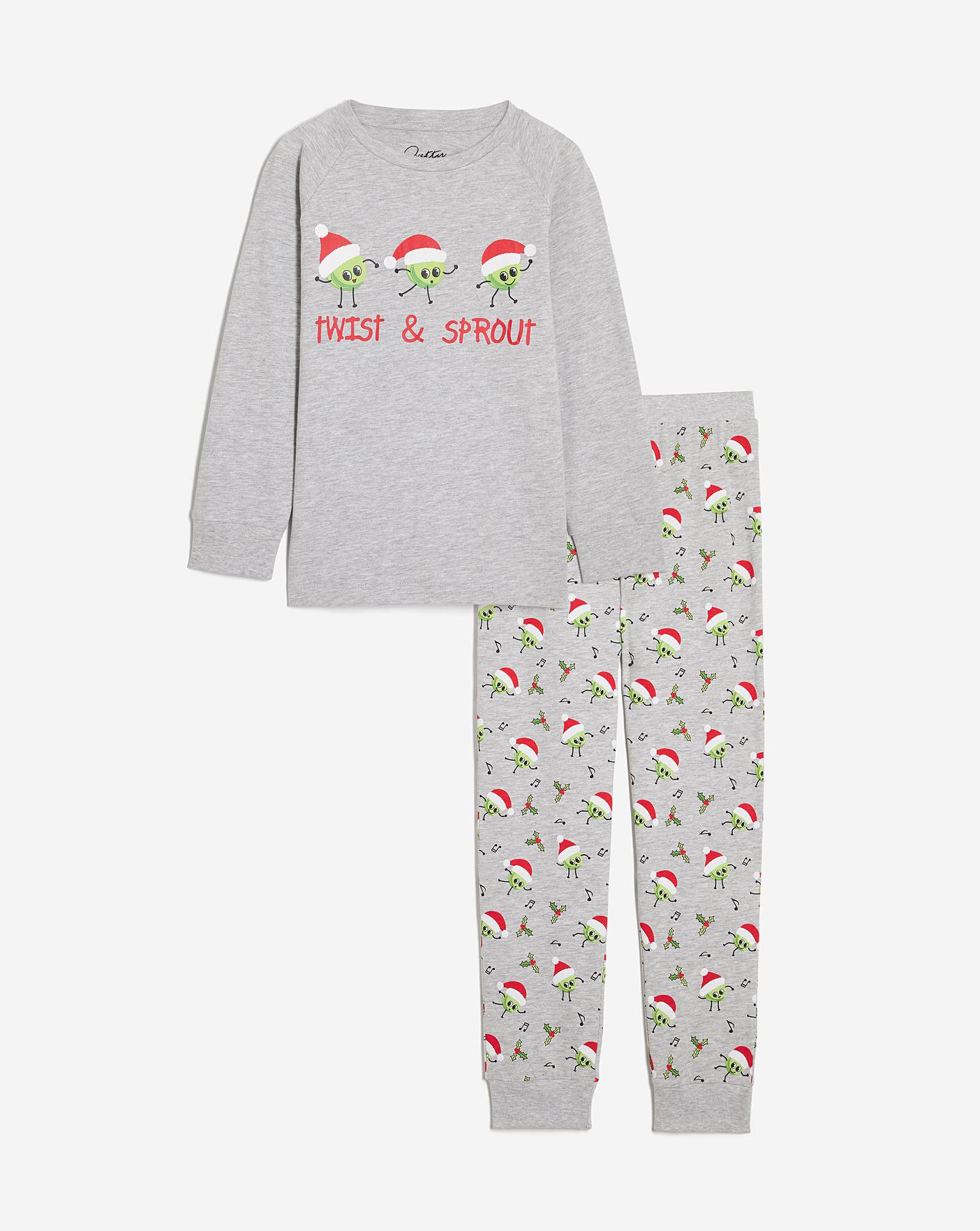 Cyber of Monday Deals Family Christmas Pajamas Xmas Pjs Matching