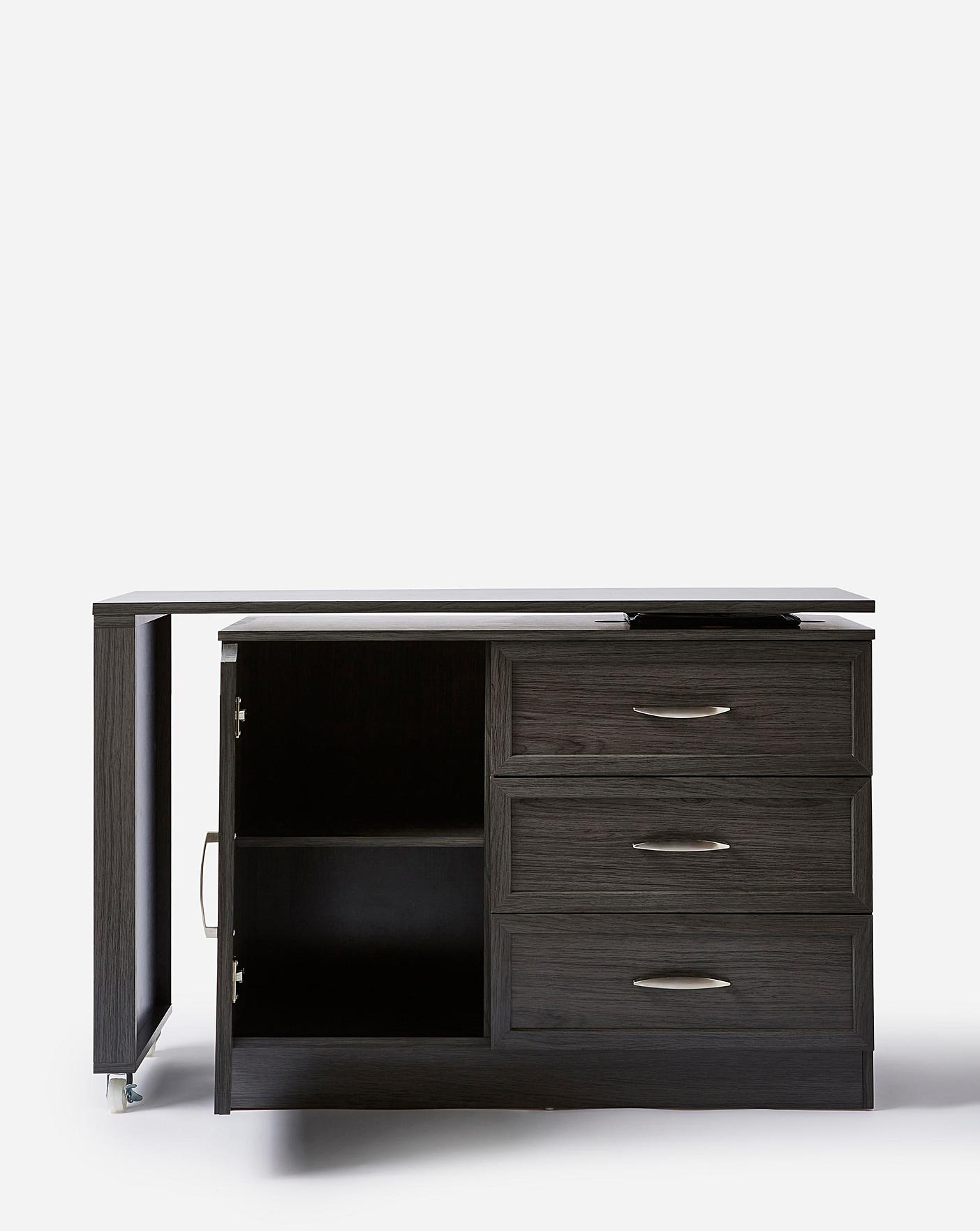 Kingston Swivel Desk J D Williams