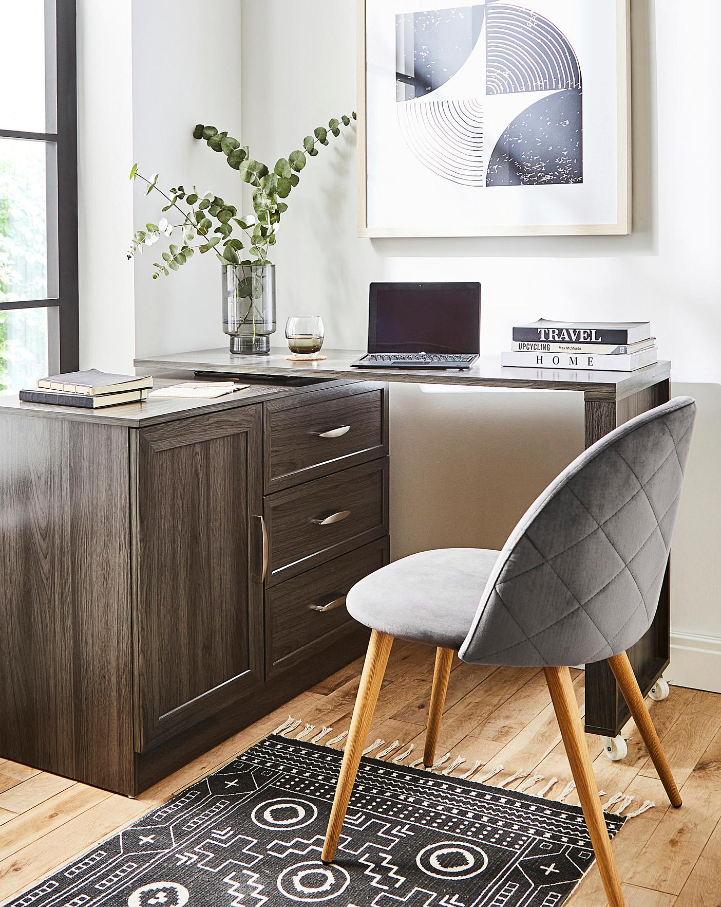 Kingston Swivel Desk Ambrose Wilson