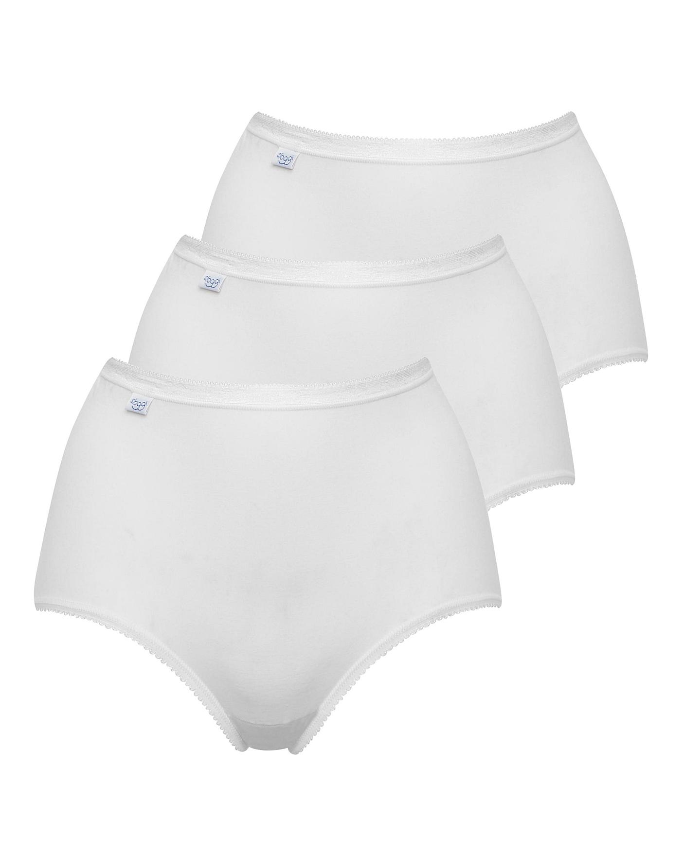 Sloggi 2 Pack Control Maxi Briefs Simply Be