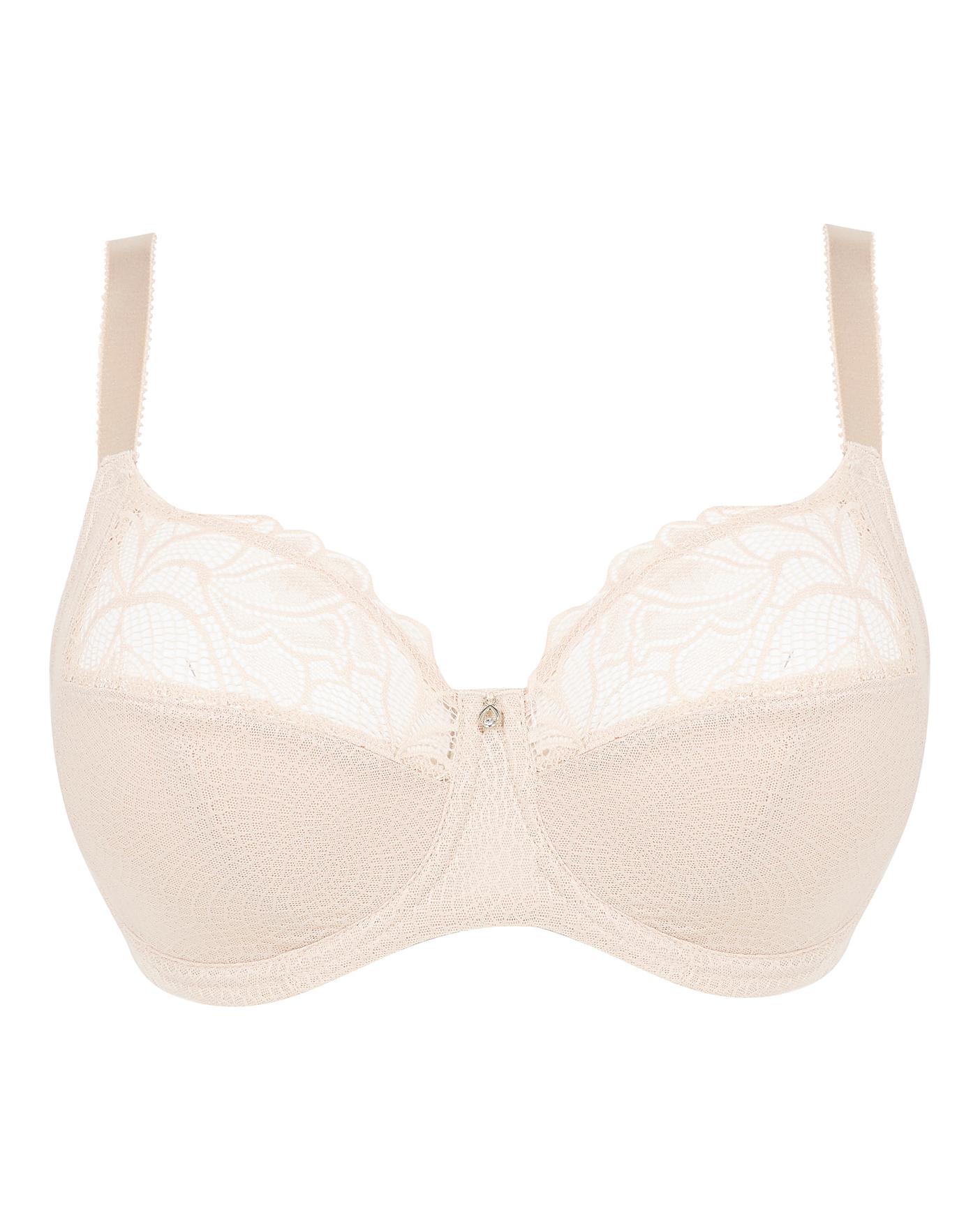 Jacqueline Lace Underwire Full Cup Bra with Side Support - Blest Bras