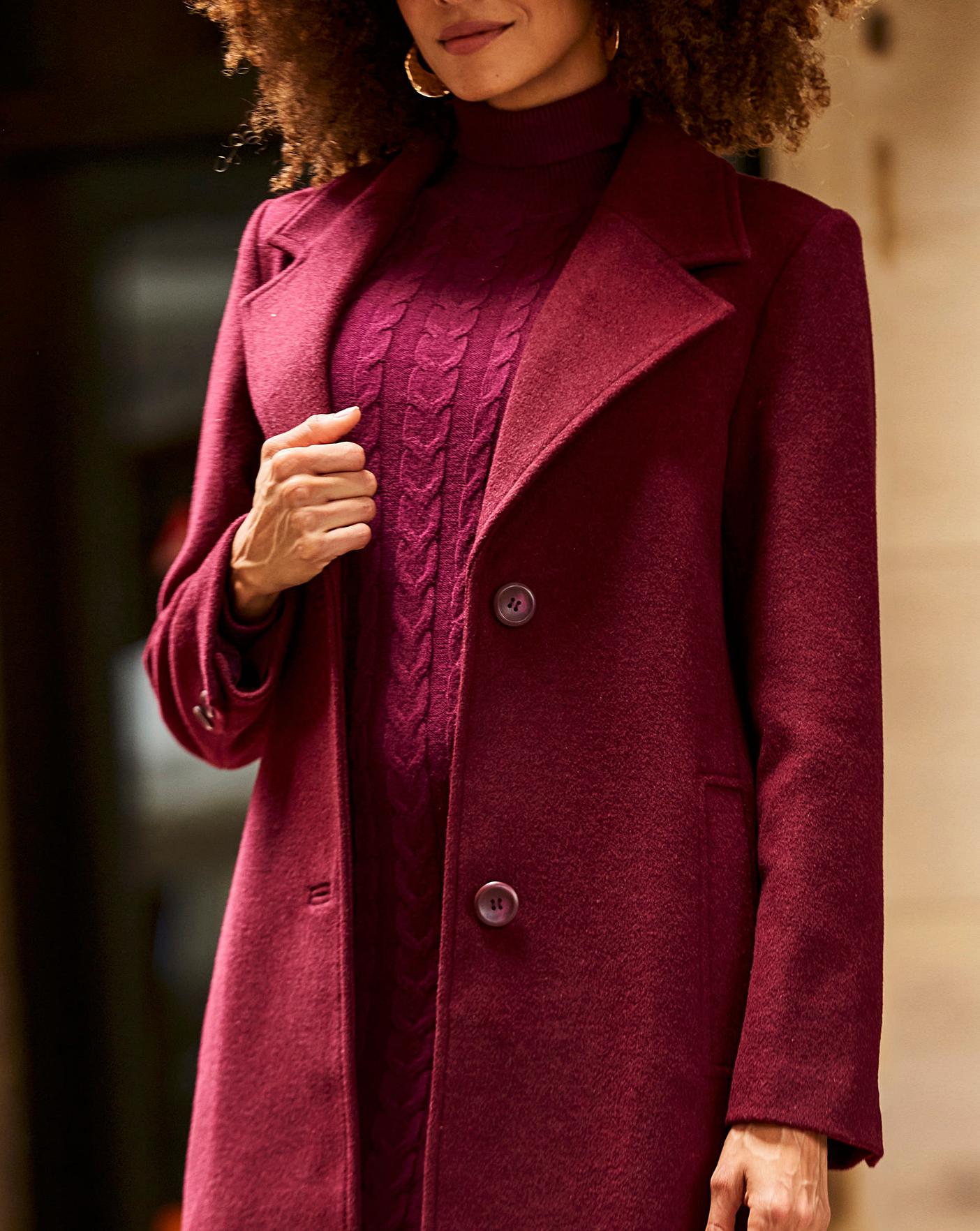 Sosandar red coat Clearance