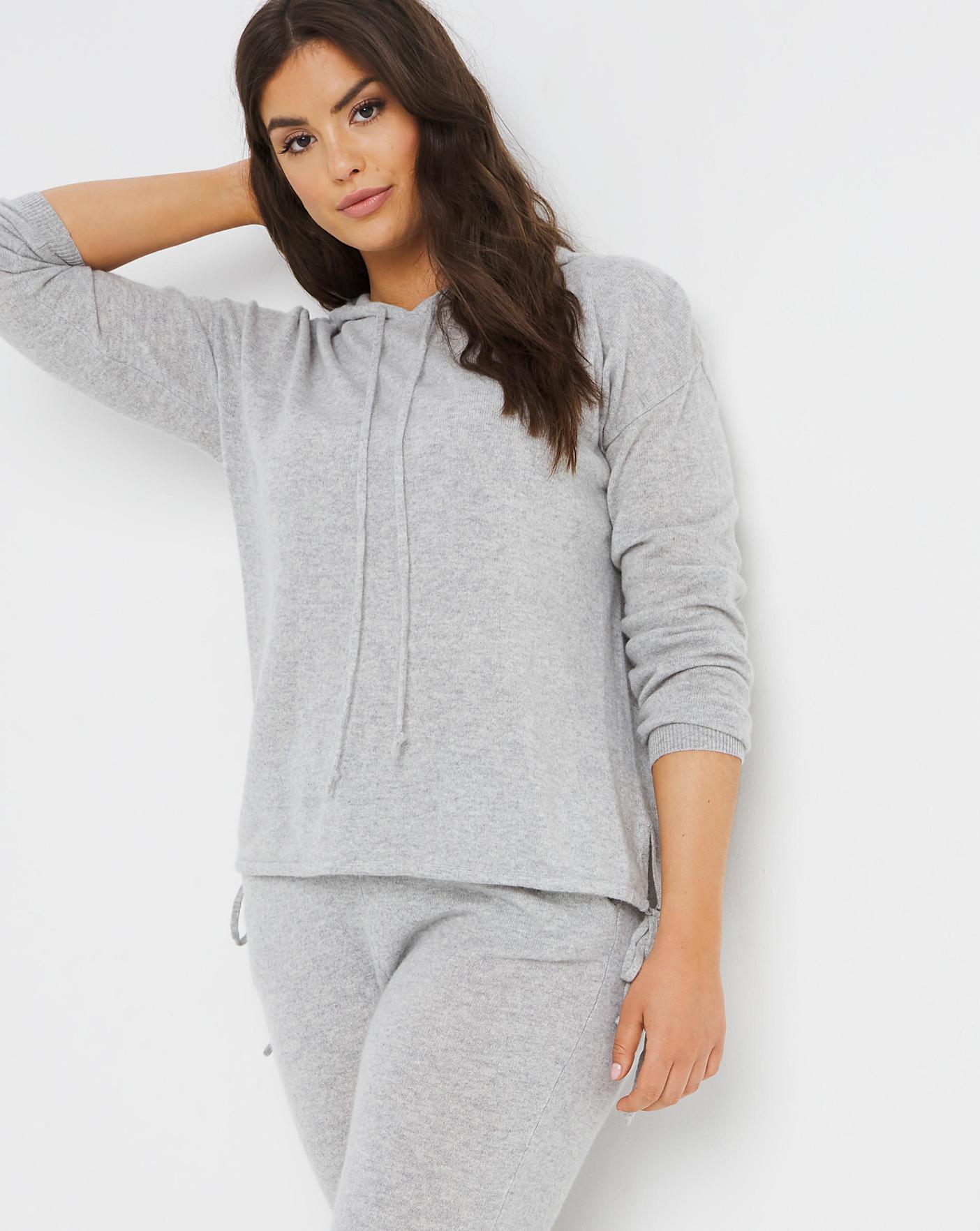 Figleaves Bliss Cashmere Detail Hoody 