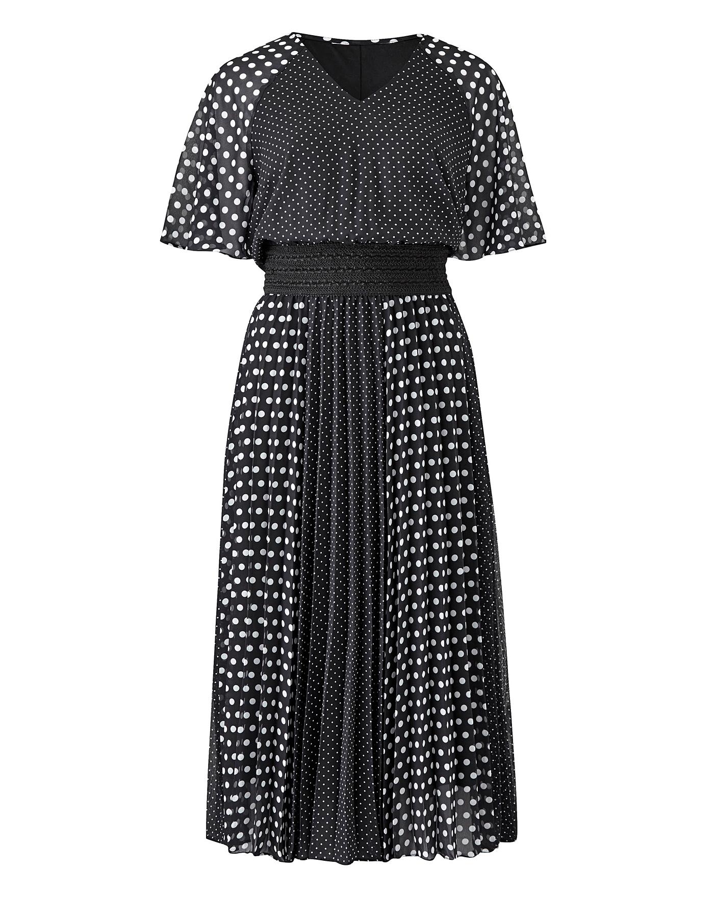 Together Spot Dress J D Williams