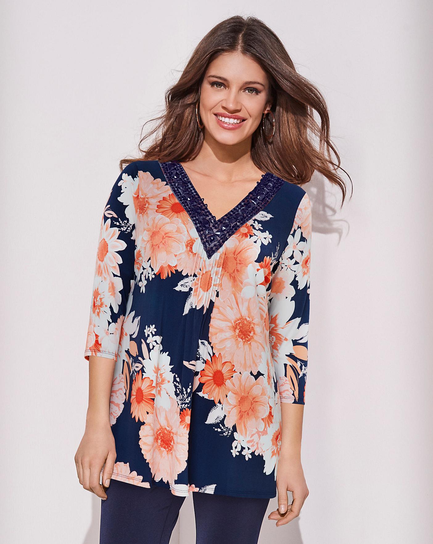 Together Print Blouse | Ambrose Wilson