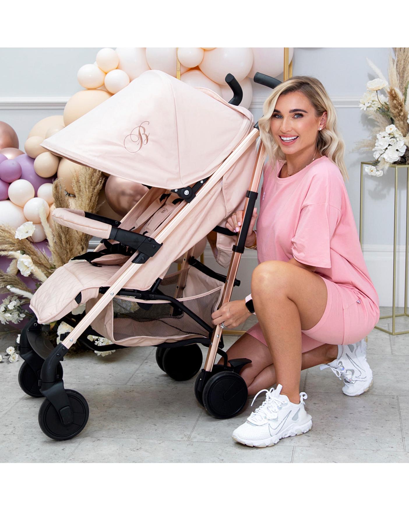 My babiie blush store stroller