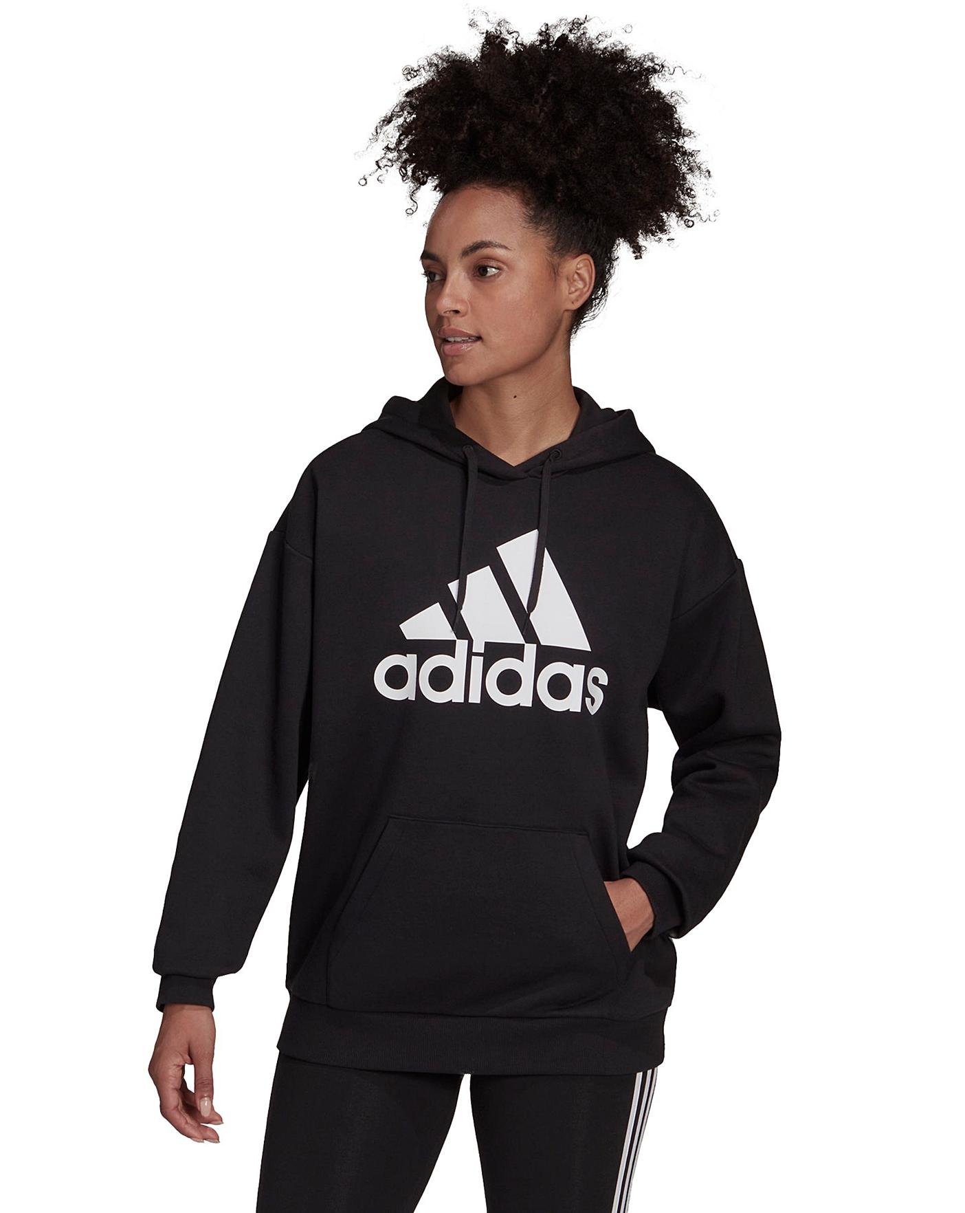 Adidas big best sale logo sweatpants