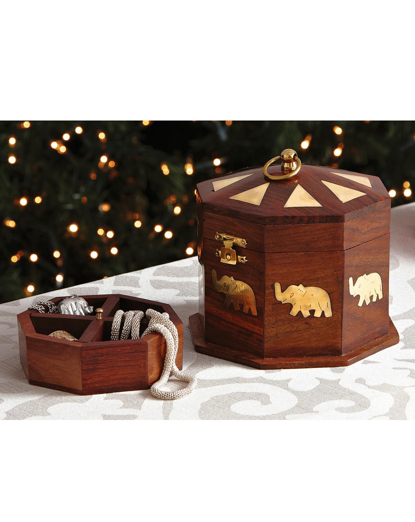 wooden trinket box