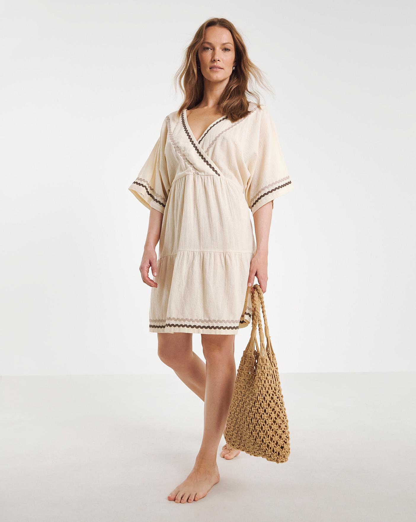 Beach to Beach Ric Rac Mini Beach Dress | Oxendales