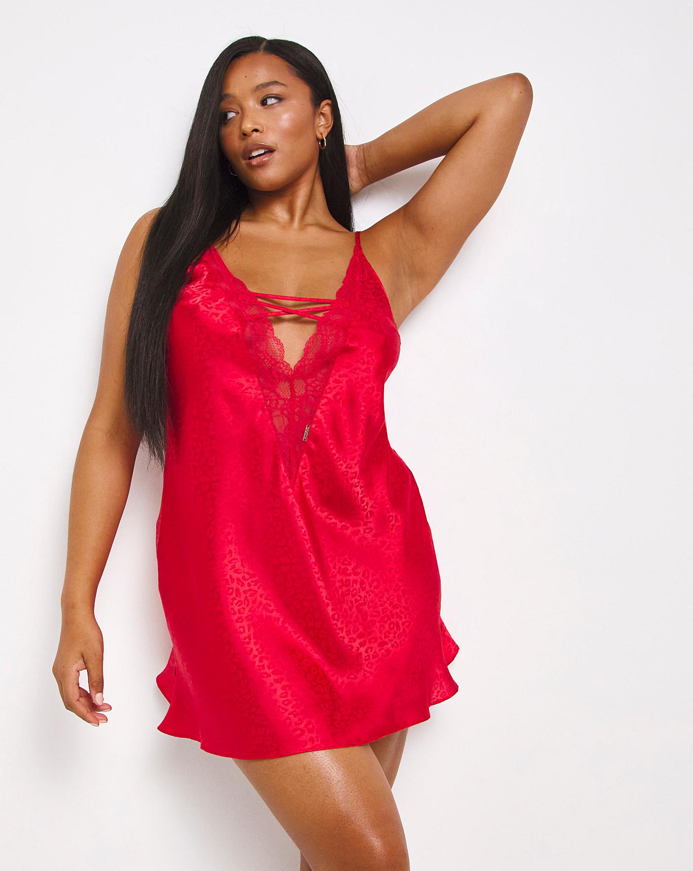 Jacquard Satin Chemise