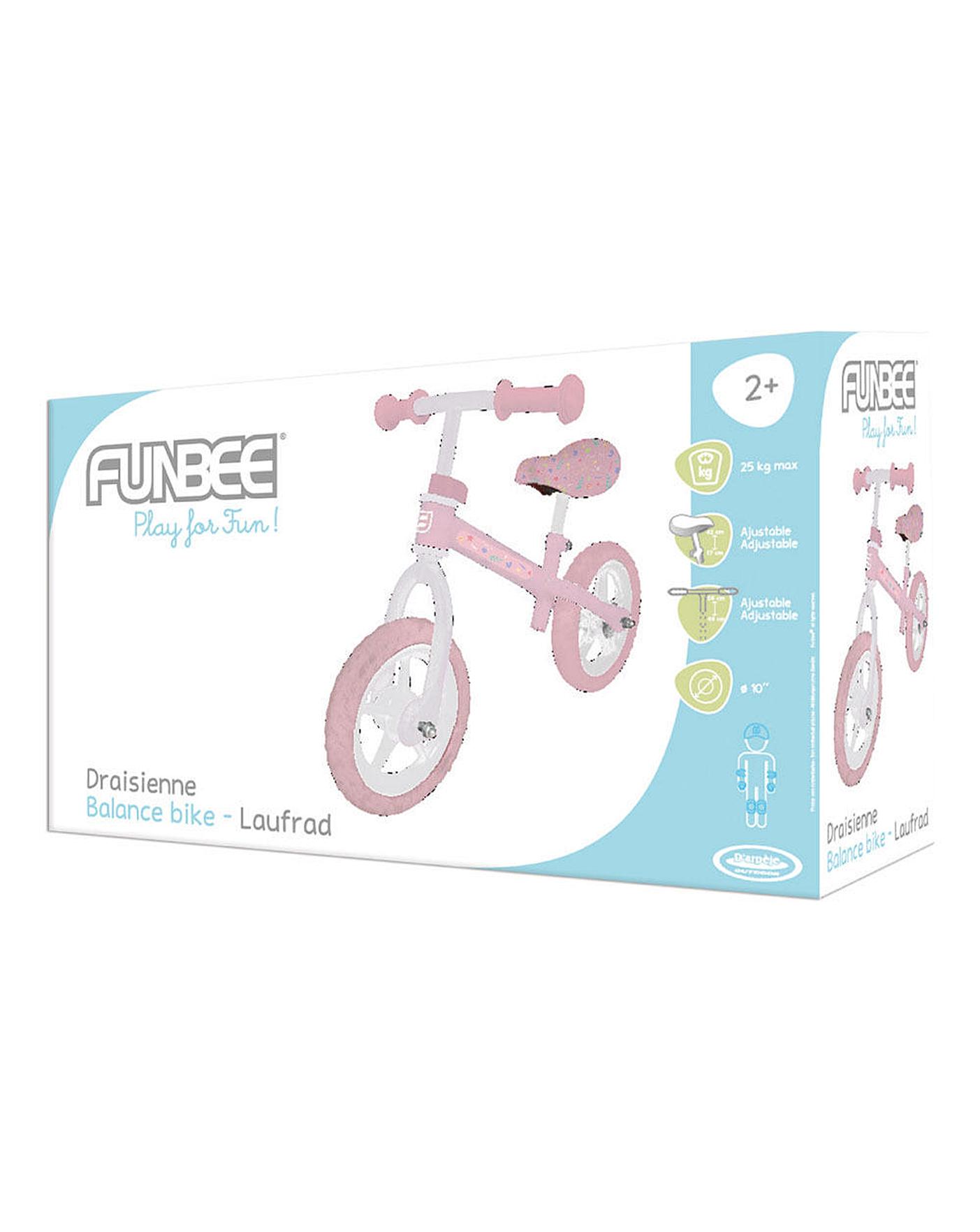 FUNBEE Metal Balance Bike Pink Fashion World