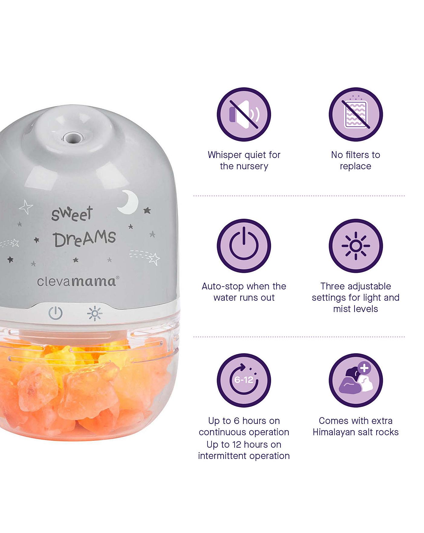 ClevaMama ClevaPure Himalayan Salt Lamp Home Essentials