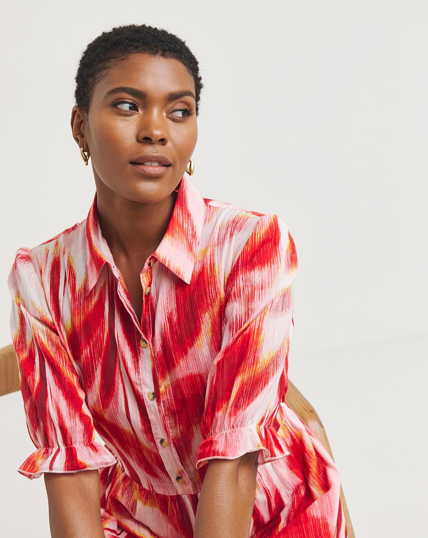 Cotton Voile Shirt Dress Ambrose Wilson