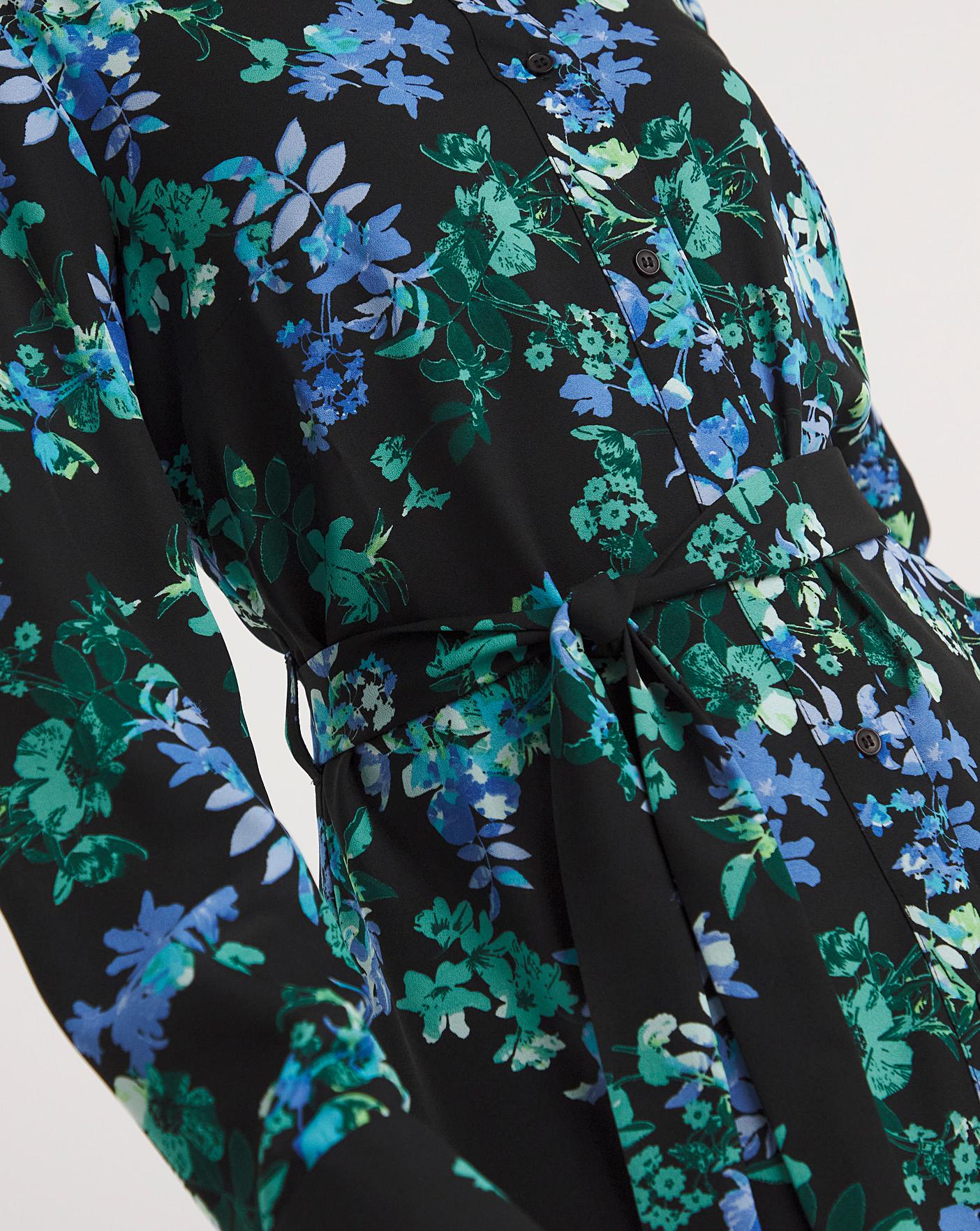 Button Through Midi Shirt Dress J D Williams