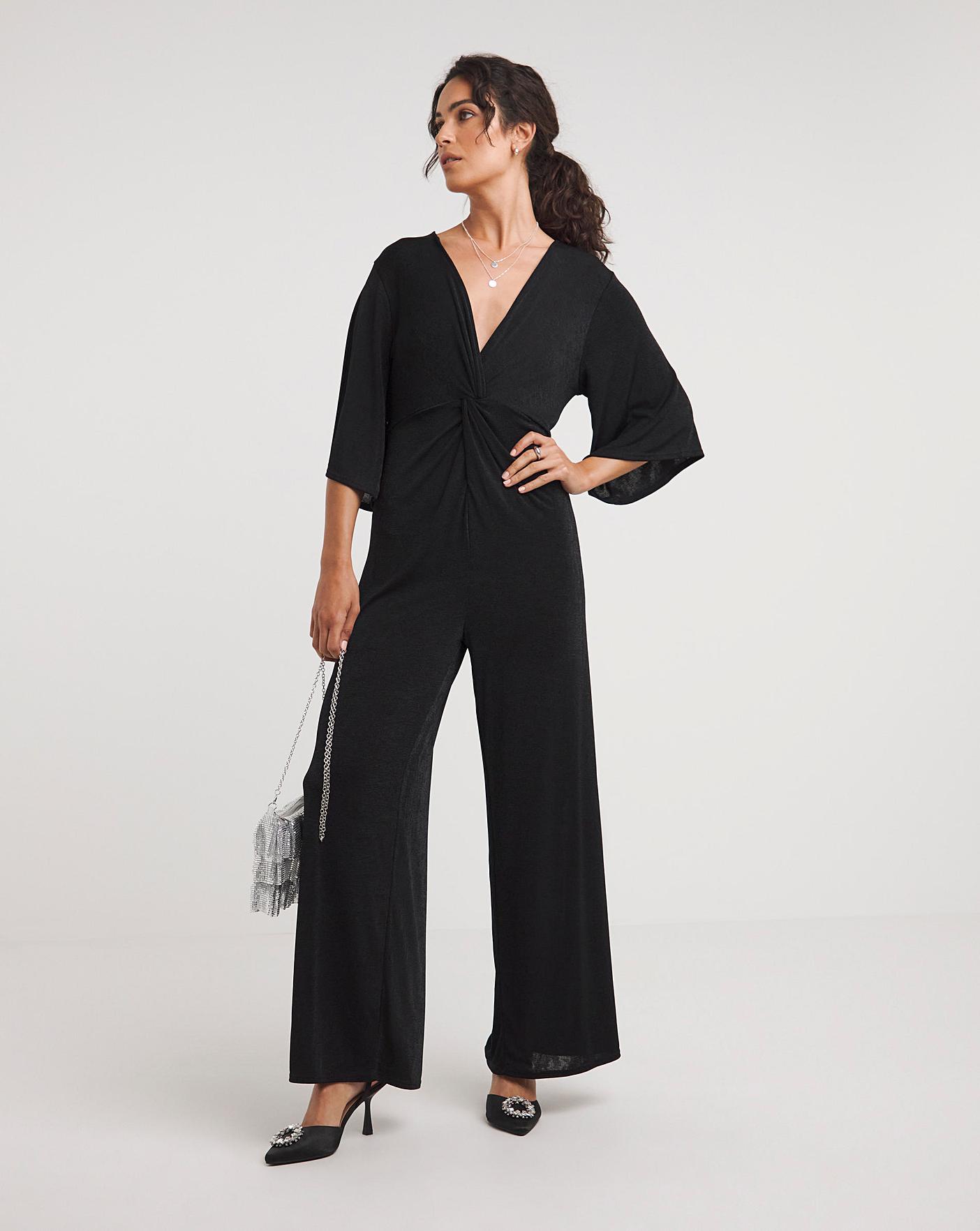 Slinky Twist Front Jumpsuit | Marisota