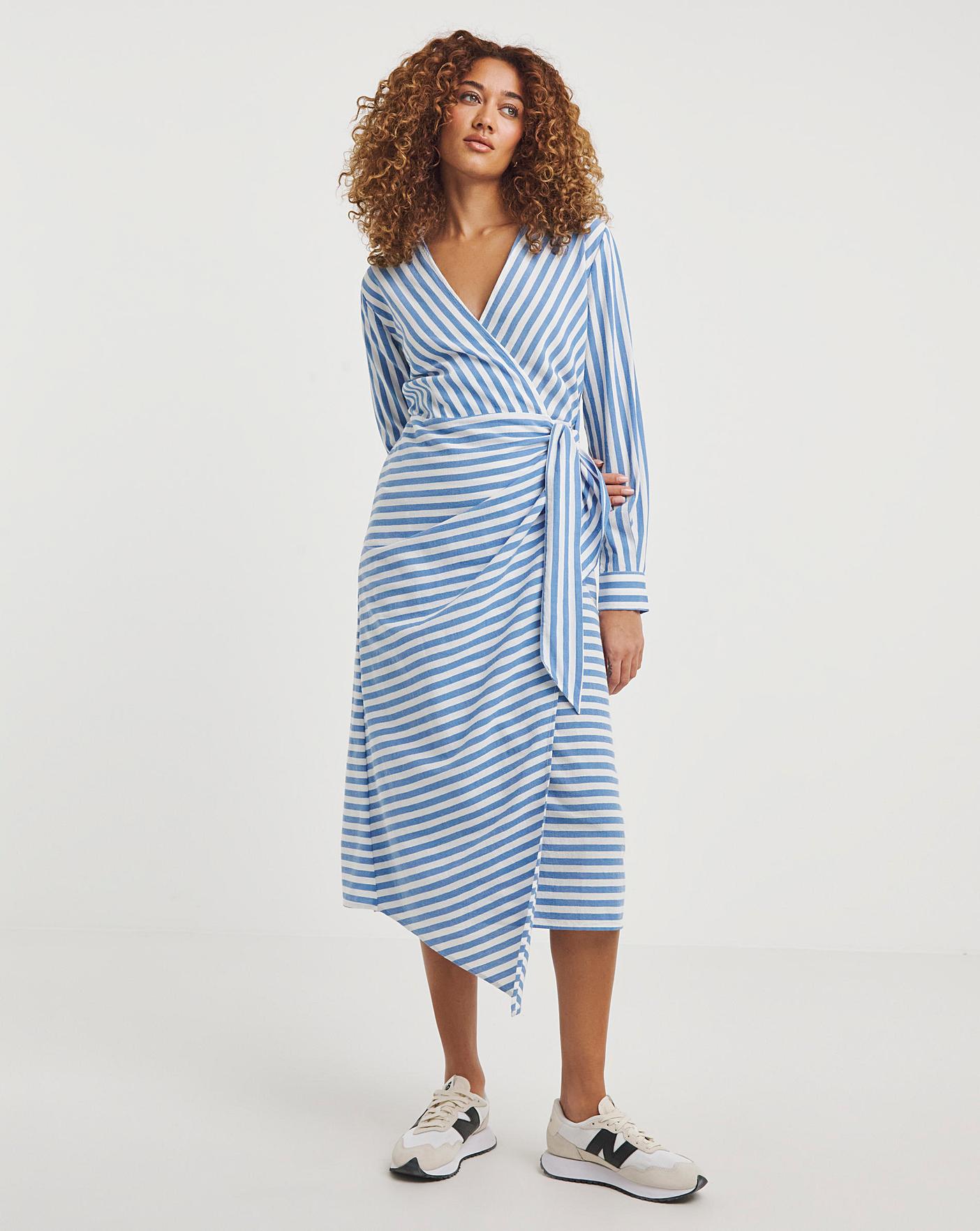 Double tie hotsell wrap dress