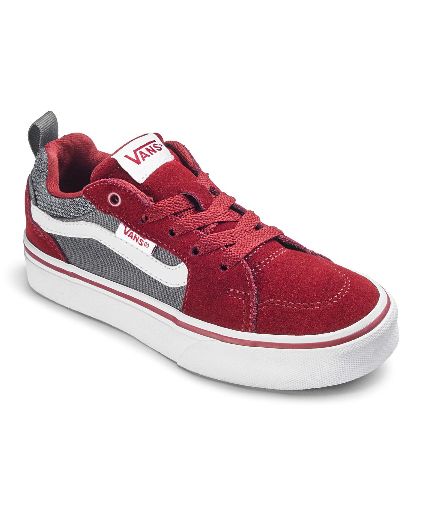 jd red vans