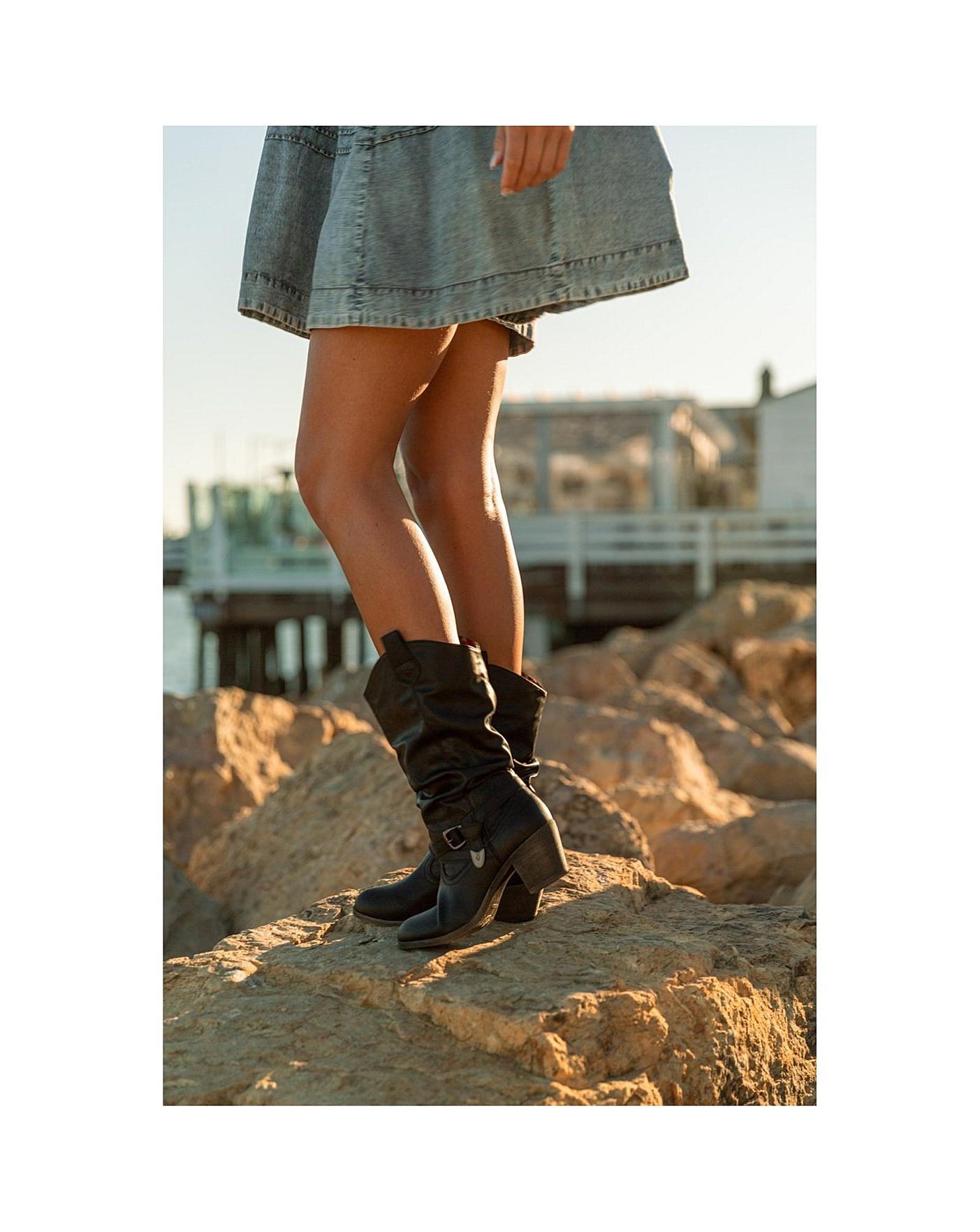 Rocket Dog Sidestep Western Boot J D Williams