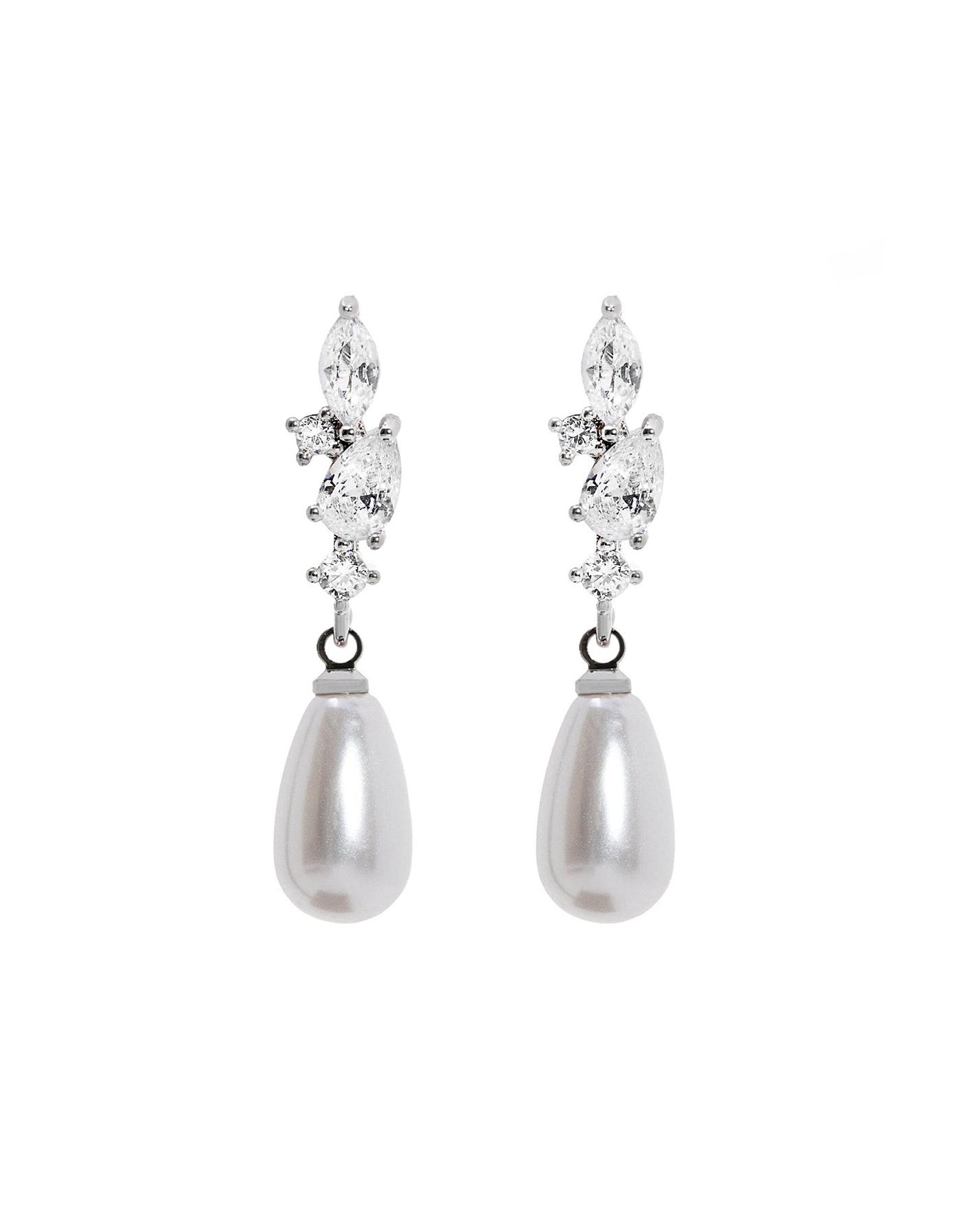 Jon richard clearance pearl drop earrings