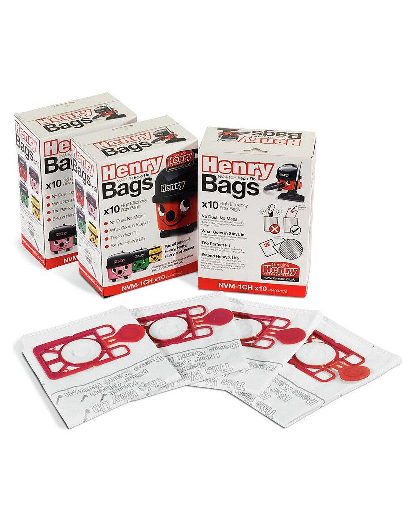 Henry Genuine Dust Bags Pack of 30 Fashion World